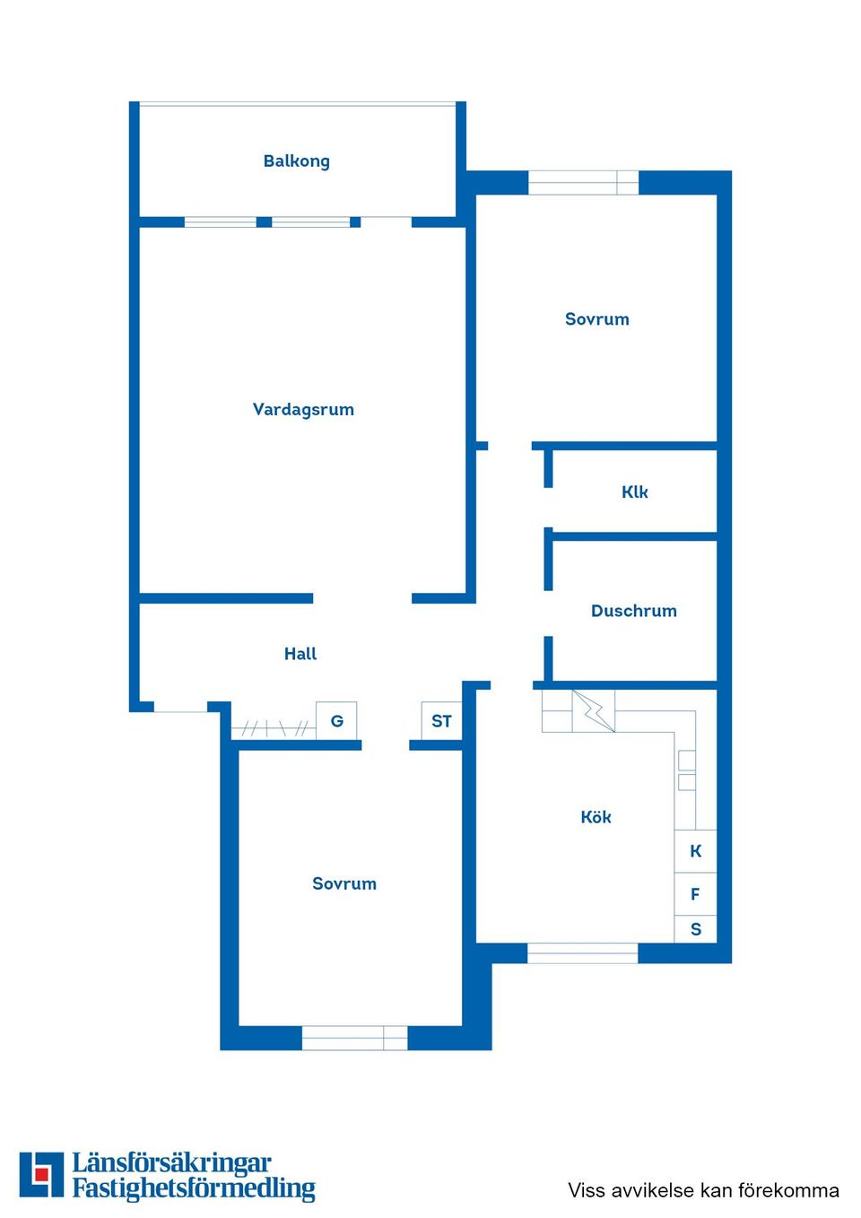 Bostadsrätt, Kvarngärdesgatan 7C, Söder, Eskilstuna