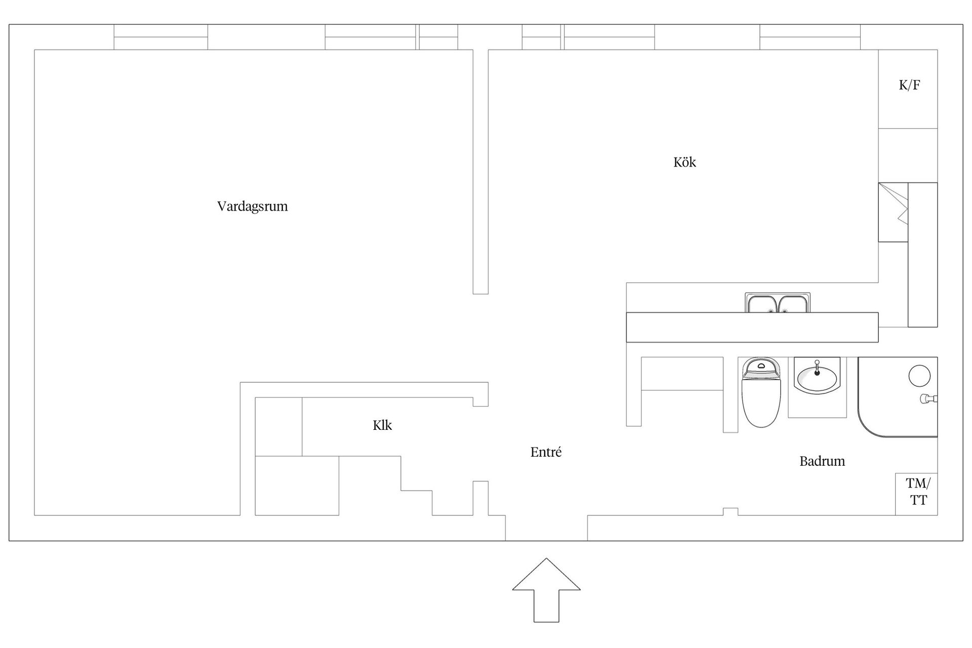 Bostadsrätt, Bodagatan 46, Boda, Borås