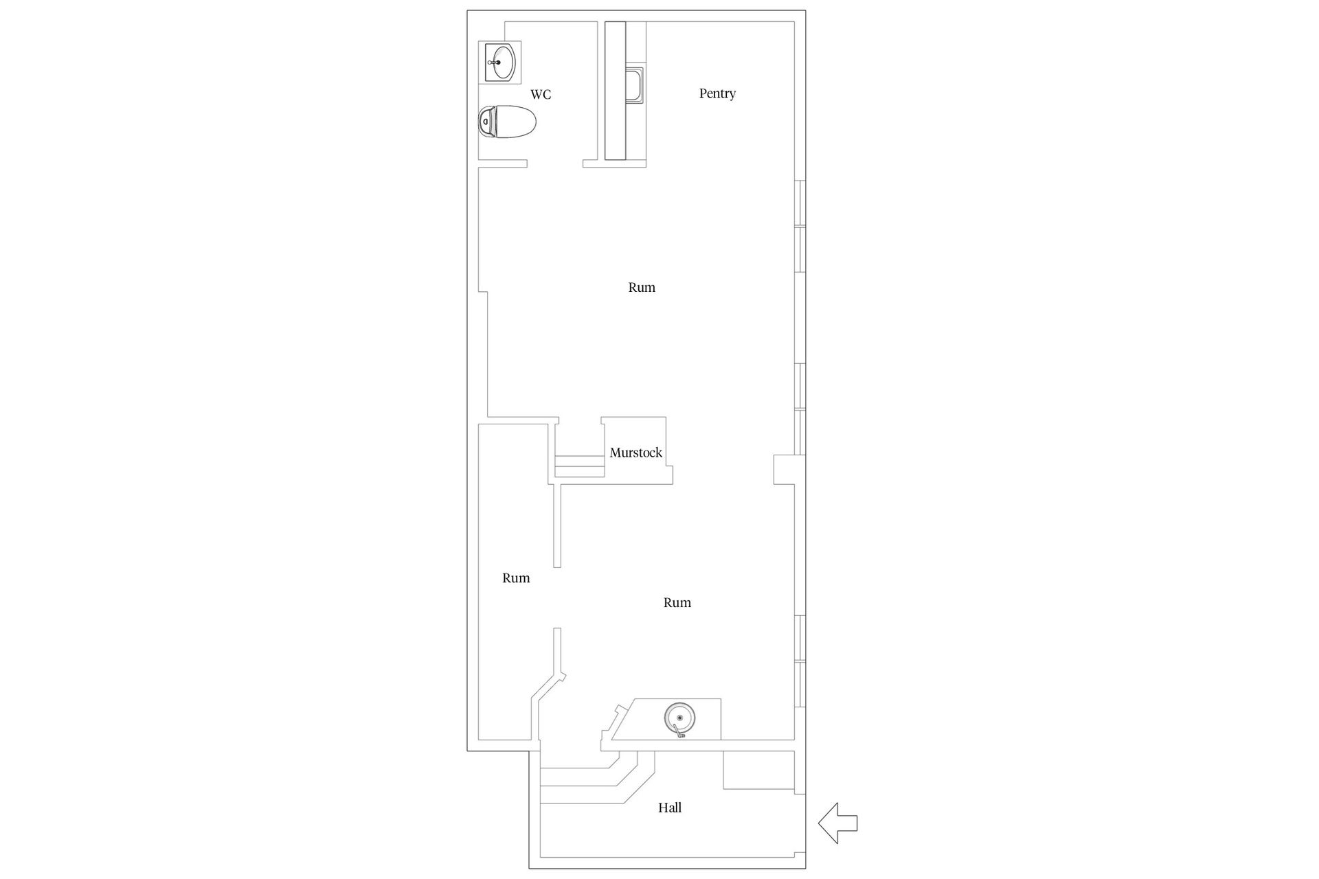 Bostadsrätt, Norra Storgatan 14, Helsingborg - Centrum, Helsingborg