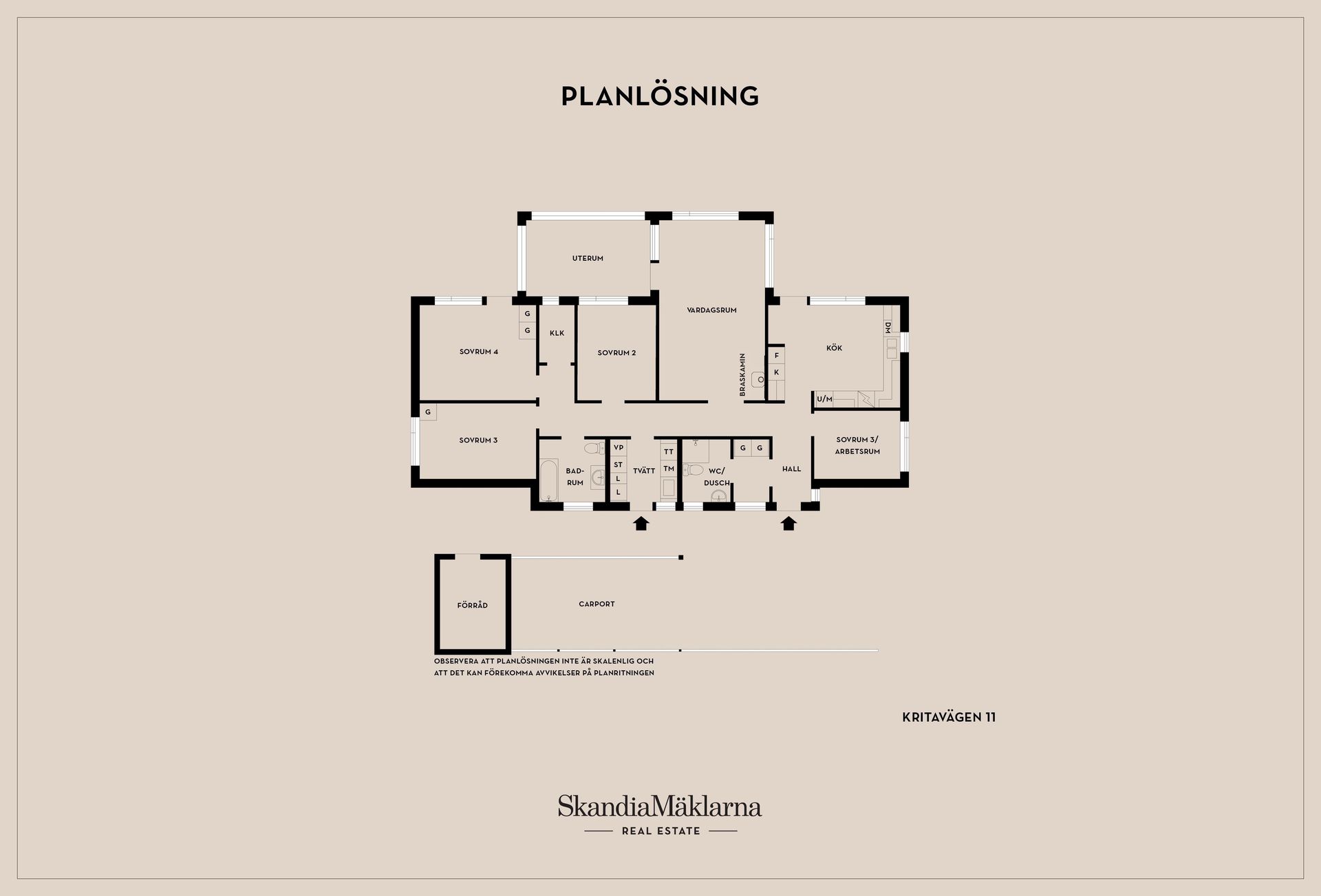 Villa, Kritavägen 11, Hagalid, Staffanstorp