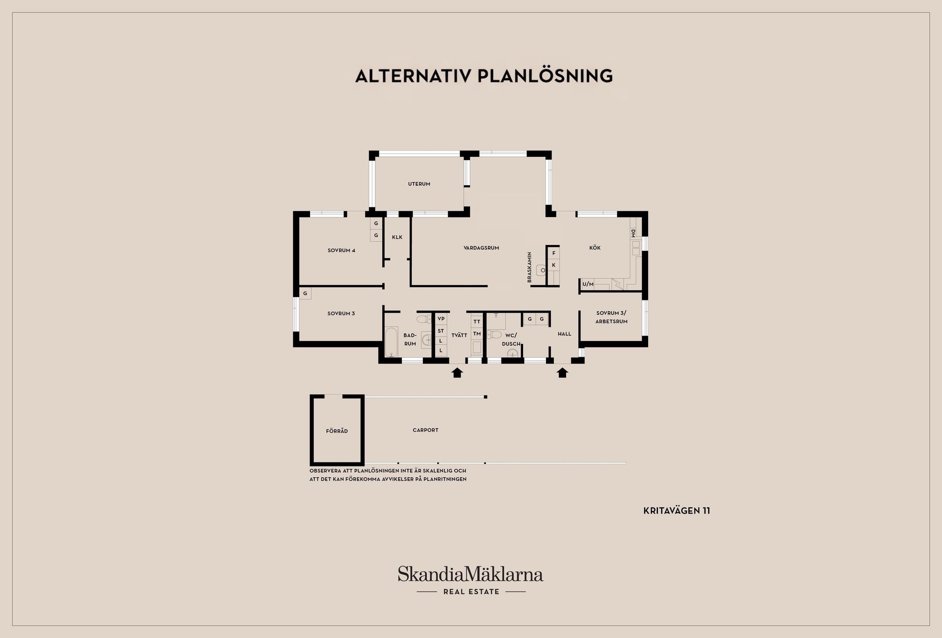 Villa, Kritavägen 11, Hagalid, Staffanstorp