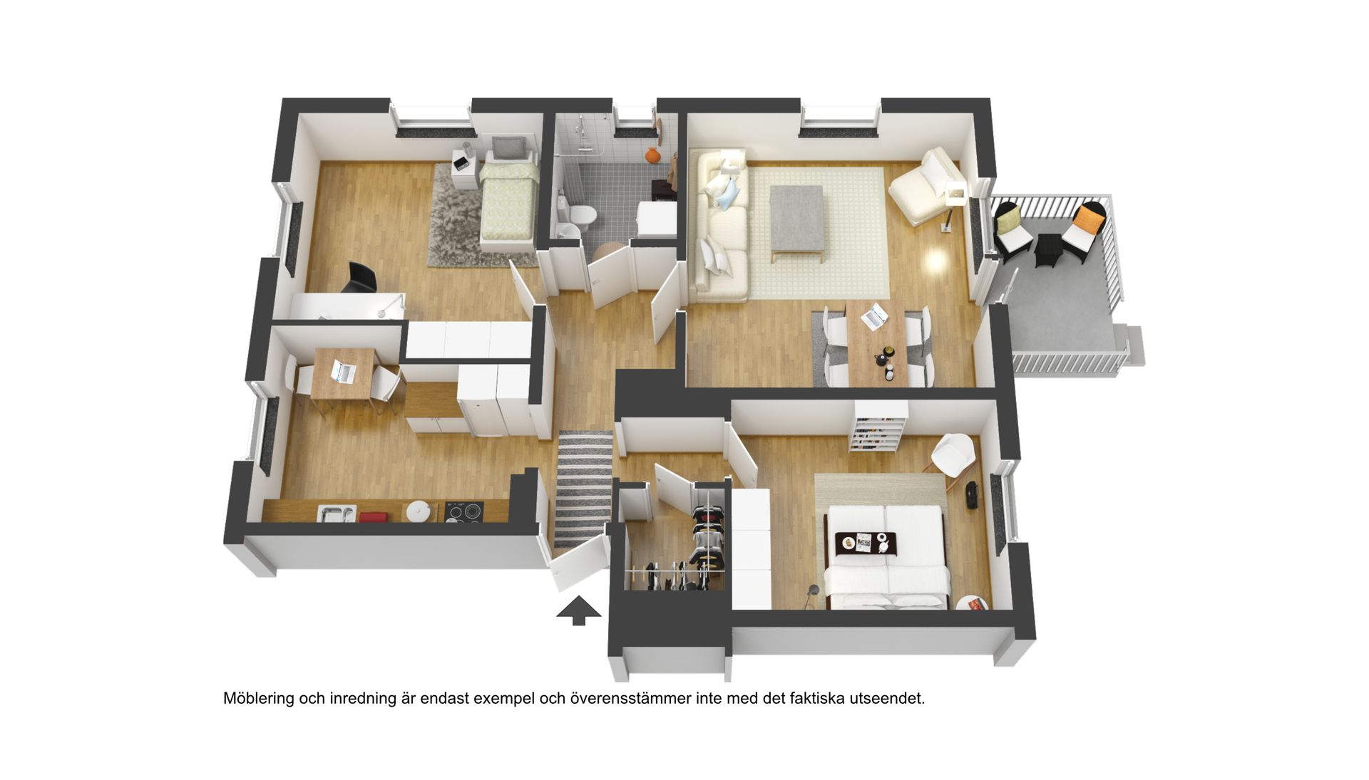 Bostadsrätt, Orrvägen 10, Teg, Umeå