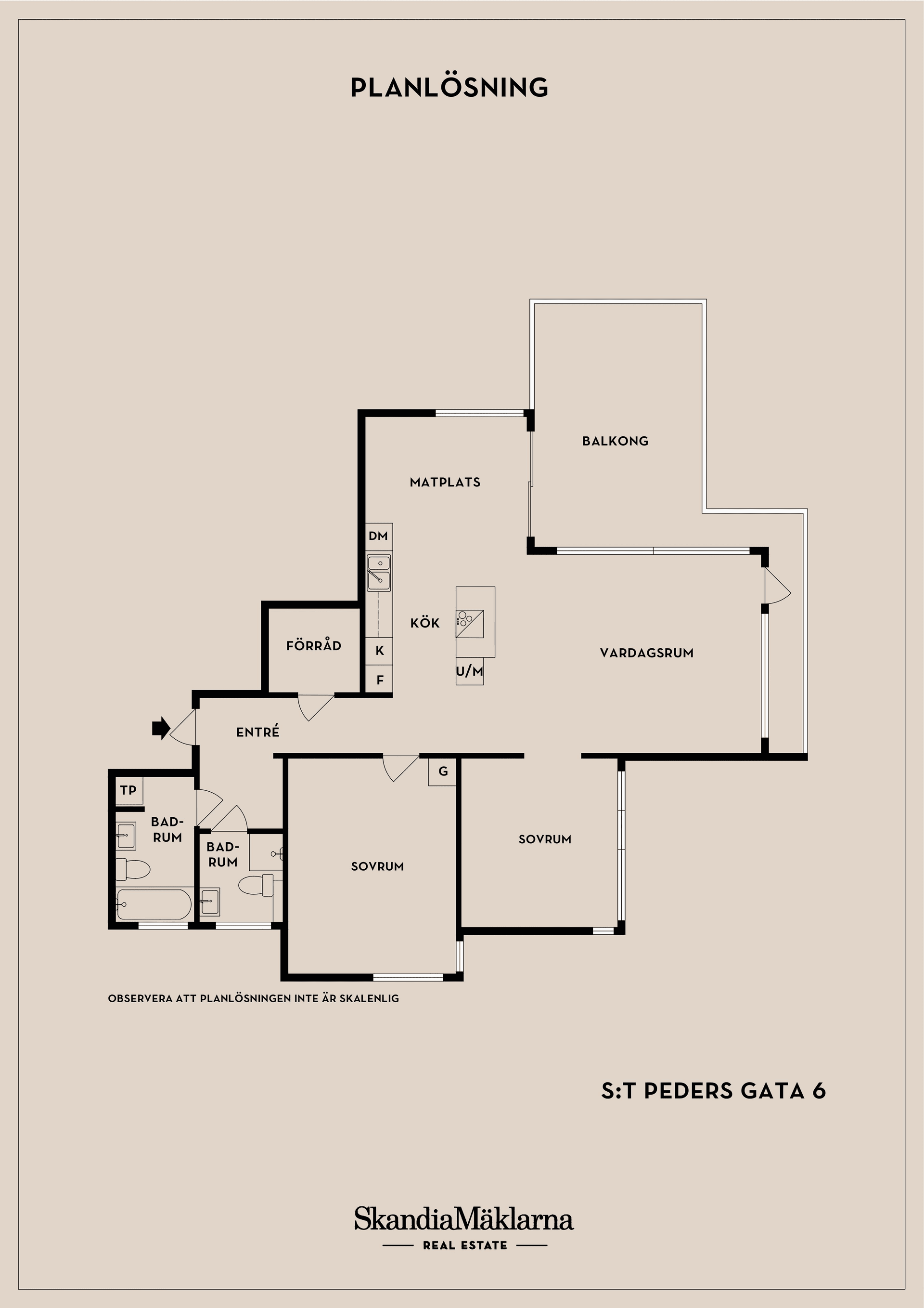 Bostadsrätt, S:t Peders gata 6, Olympia, Helsingborg