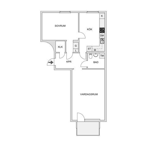 Bostadsrätt, Flintlåsvägen 37, Edsberg, Sollentuna