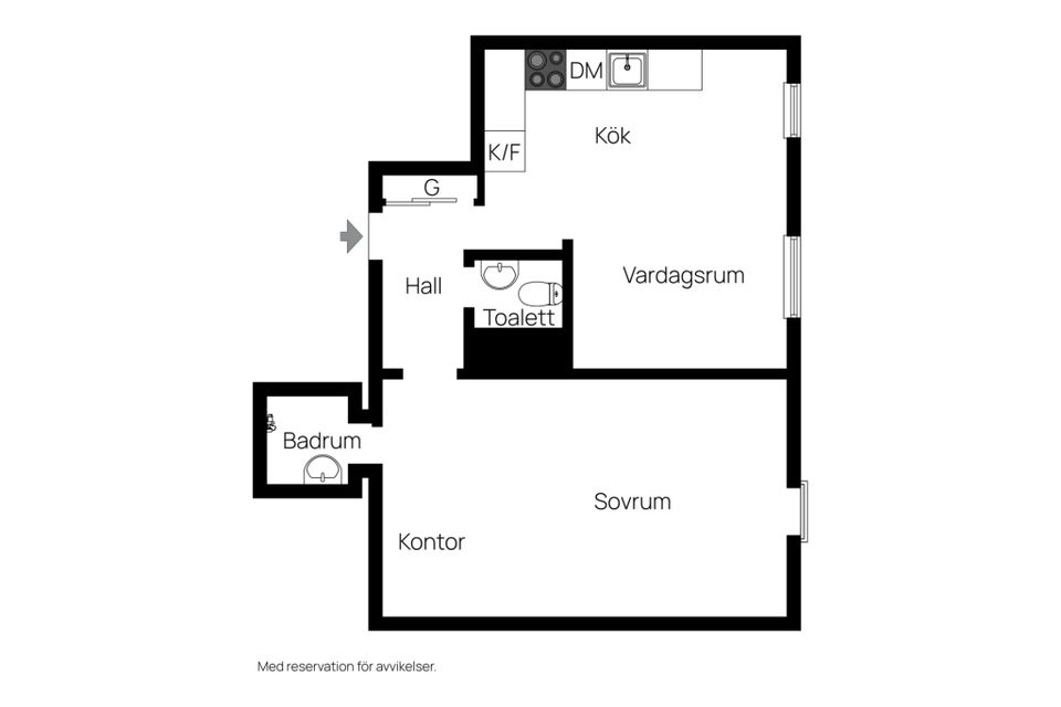 Bostadsrätt, Fridhemsgatan 41, Kungsholmen, Stockholm
