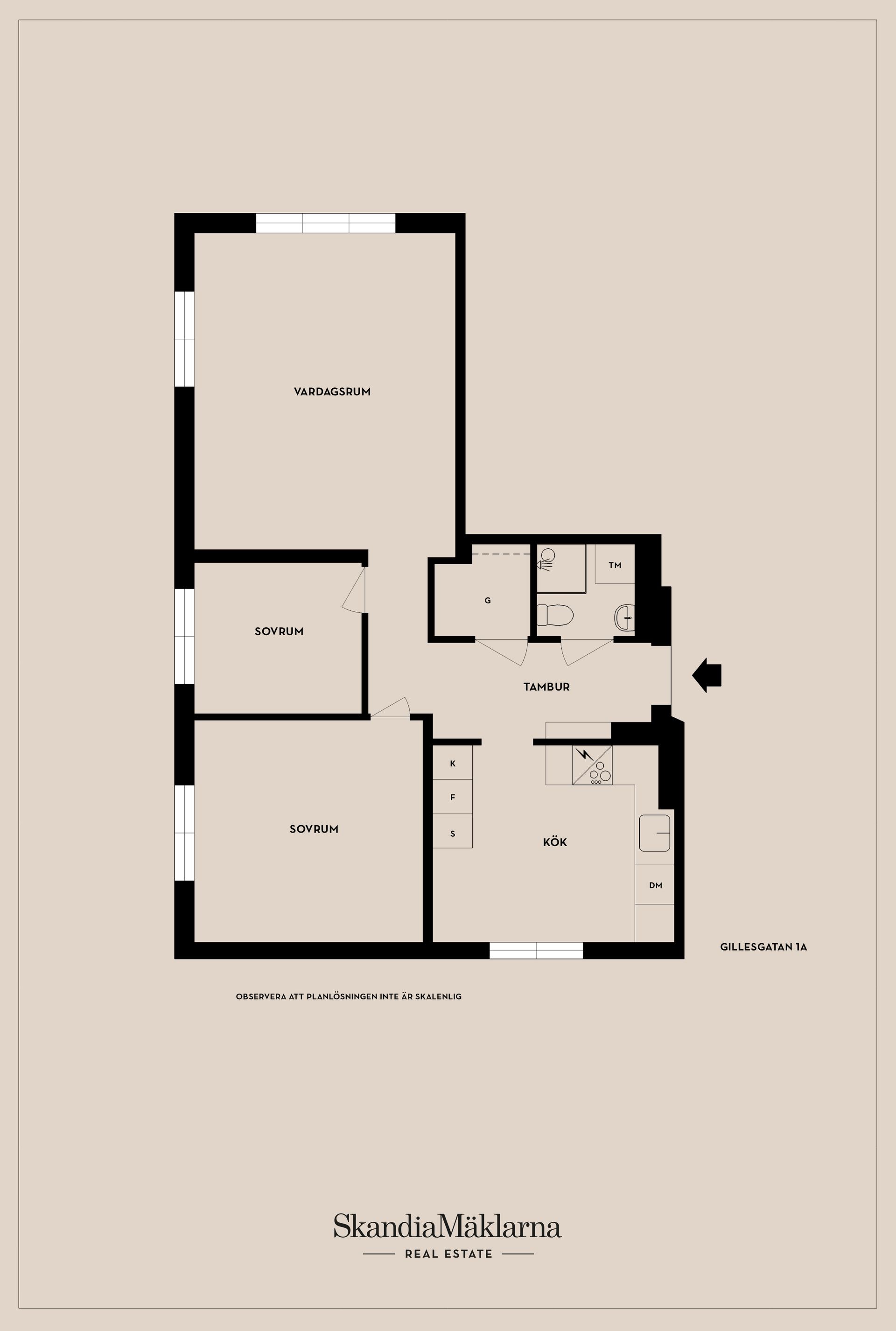 Bostadsrätt, Gillesgatan 1A, Huskvarna - Centrum, Jönköping