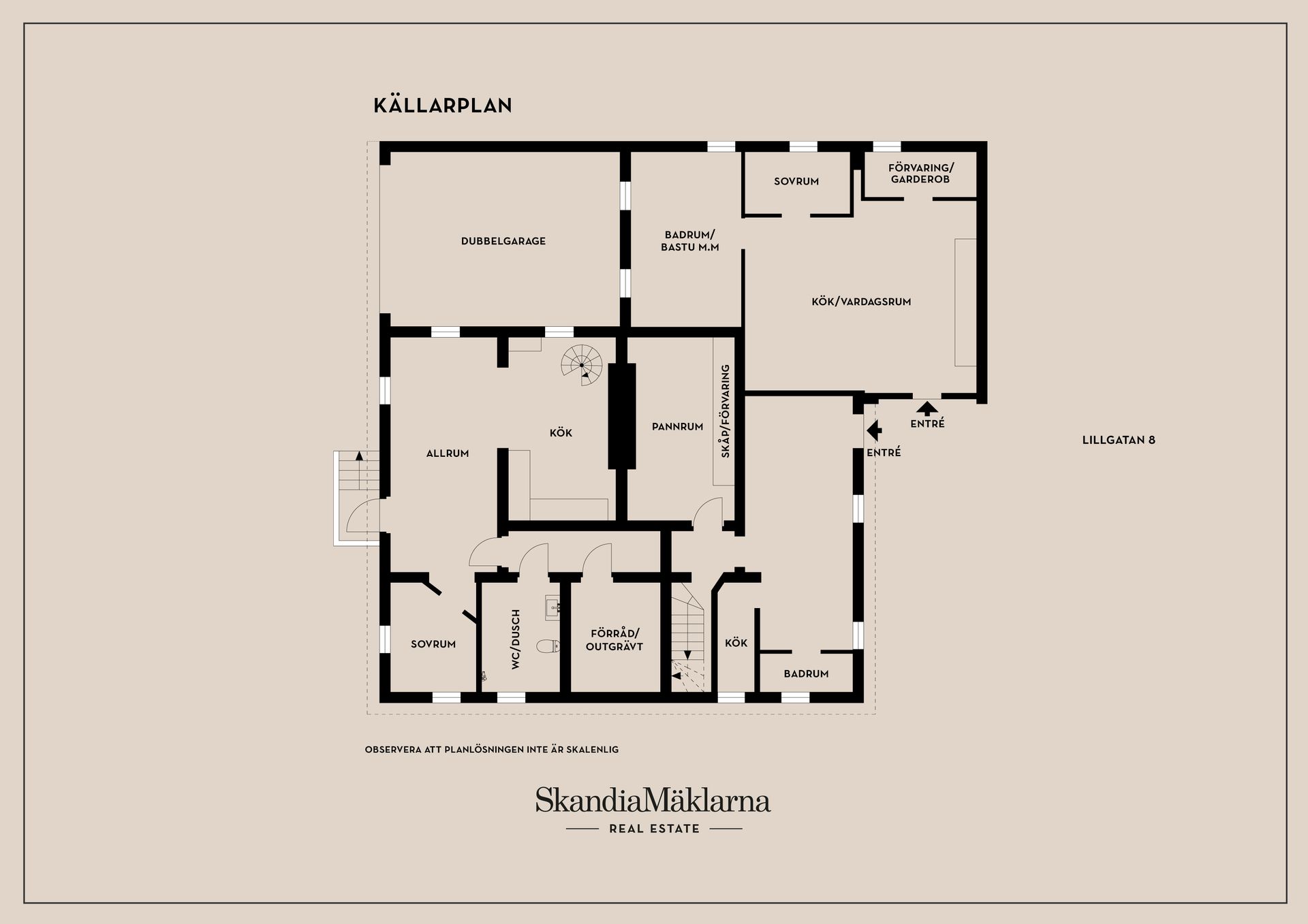 Villa, Lillgatan 8, Marieberg, Karlstad