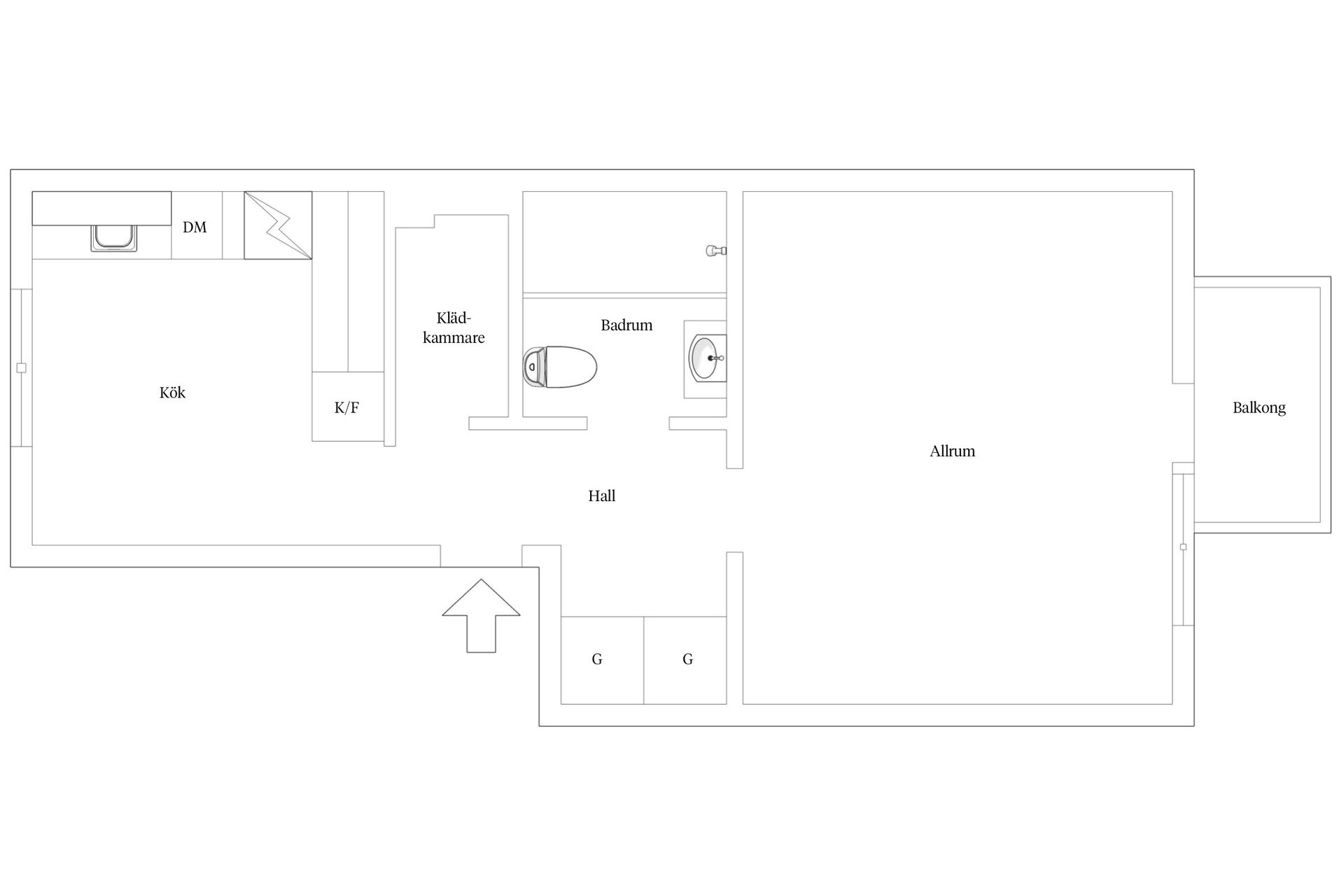 Bostadsrätt, Lilla Munkebäcksgatan 5C, Munkebäck, Göteborg
