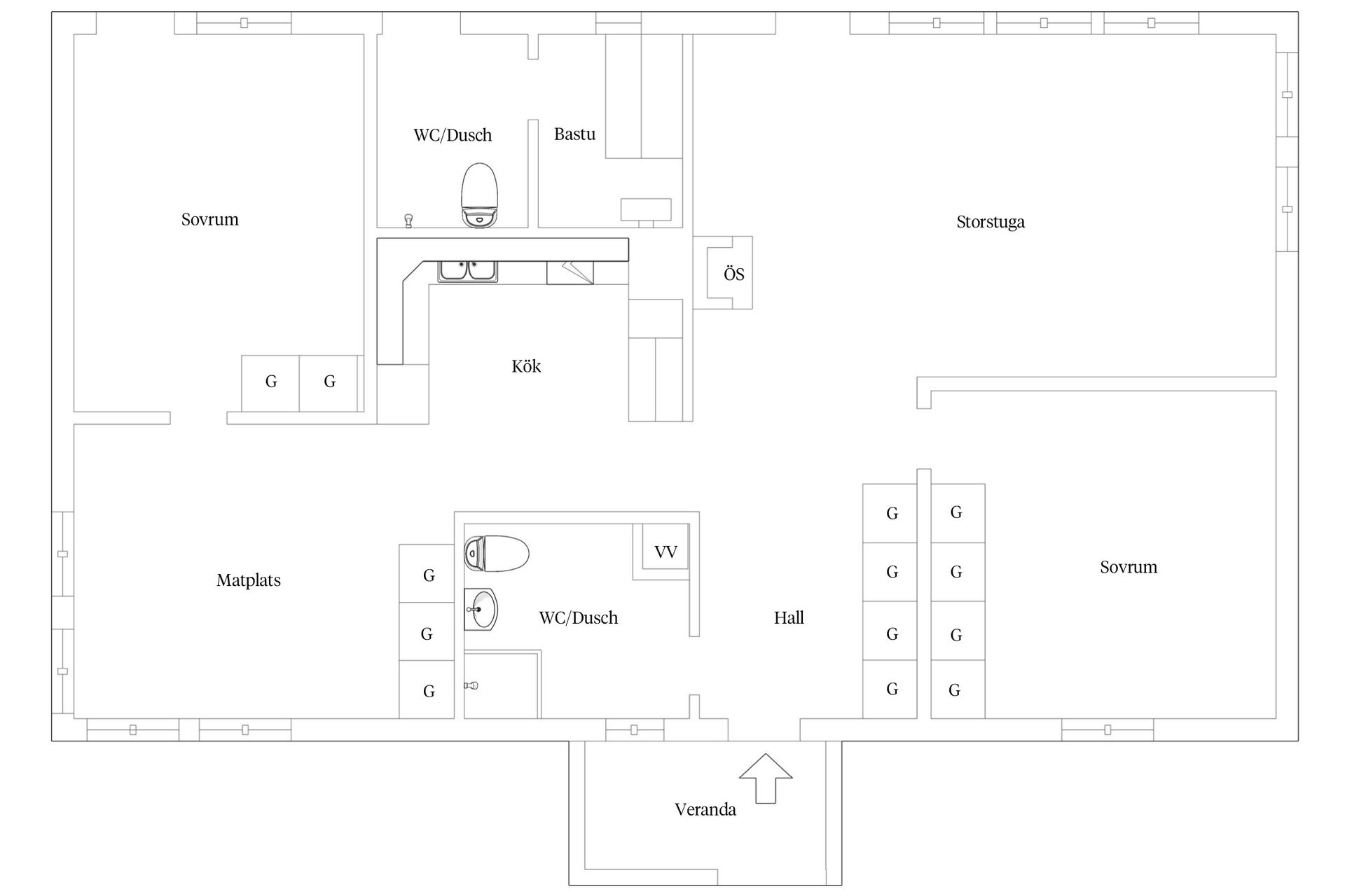 Villa, Toftvägen 11, Strängnäs