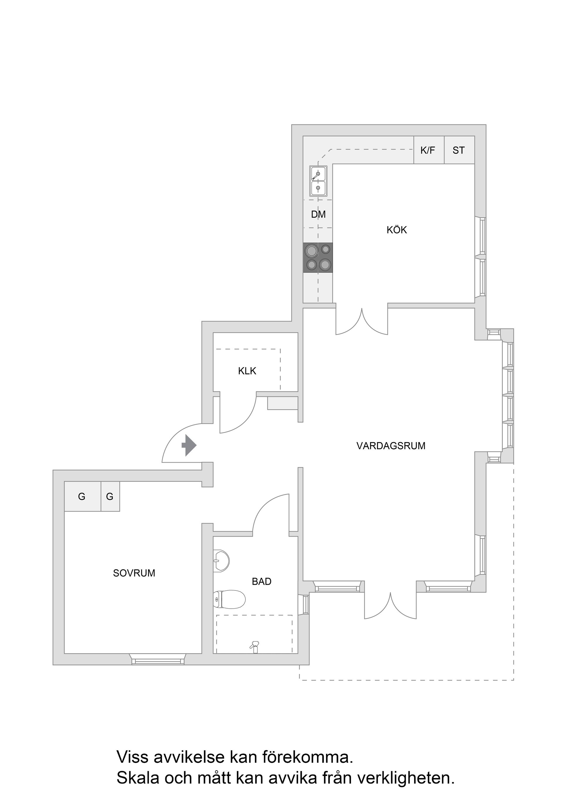 Bostadsrätt, Källvägen 1, 1 tr, Vallentuna Centrum, Vallentuna