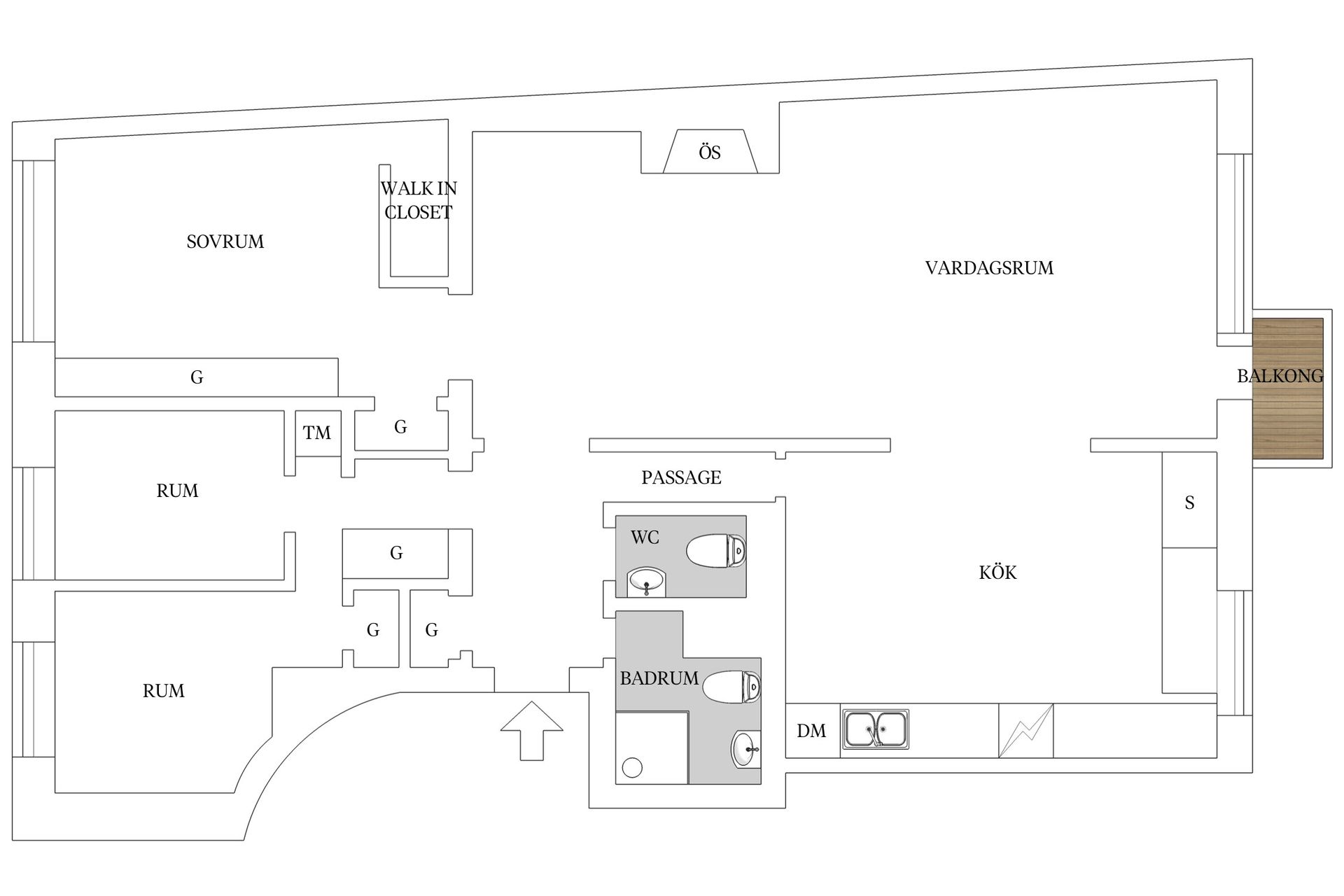 Bostadsrätt, Erikstorpsgatan 18, Ribersborg, Malmö