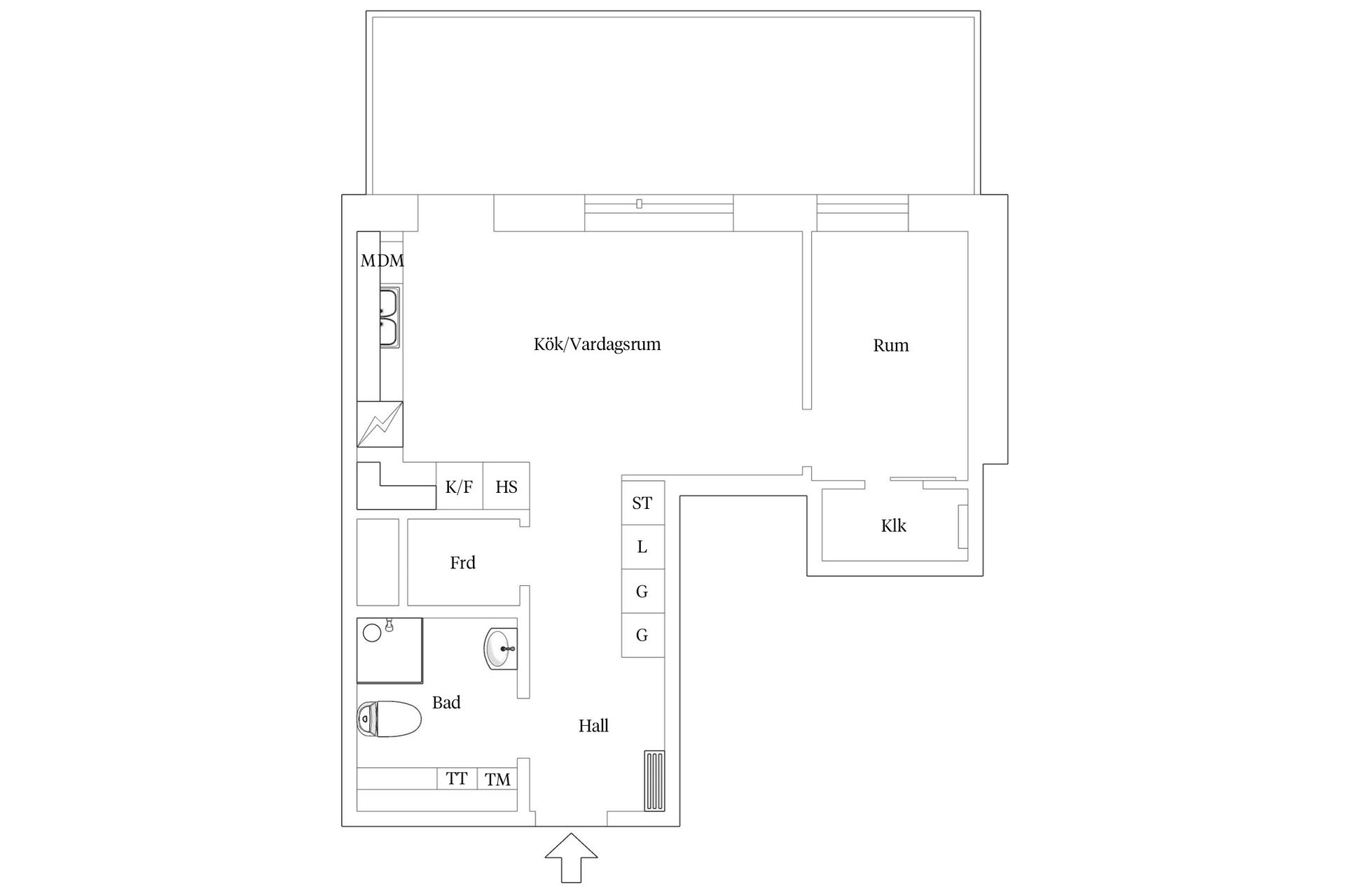 Bostadsrätt, Kellgrensgatan 23B, Druvefors, Borås