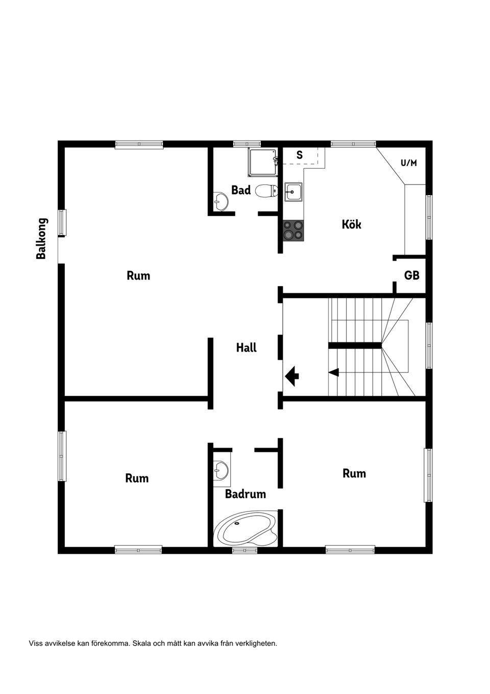 Bostadsrätt, Tingbergsgatan 7, Marieberg, Karlstad