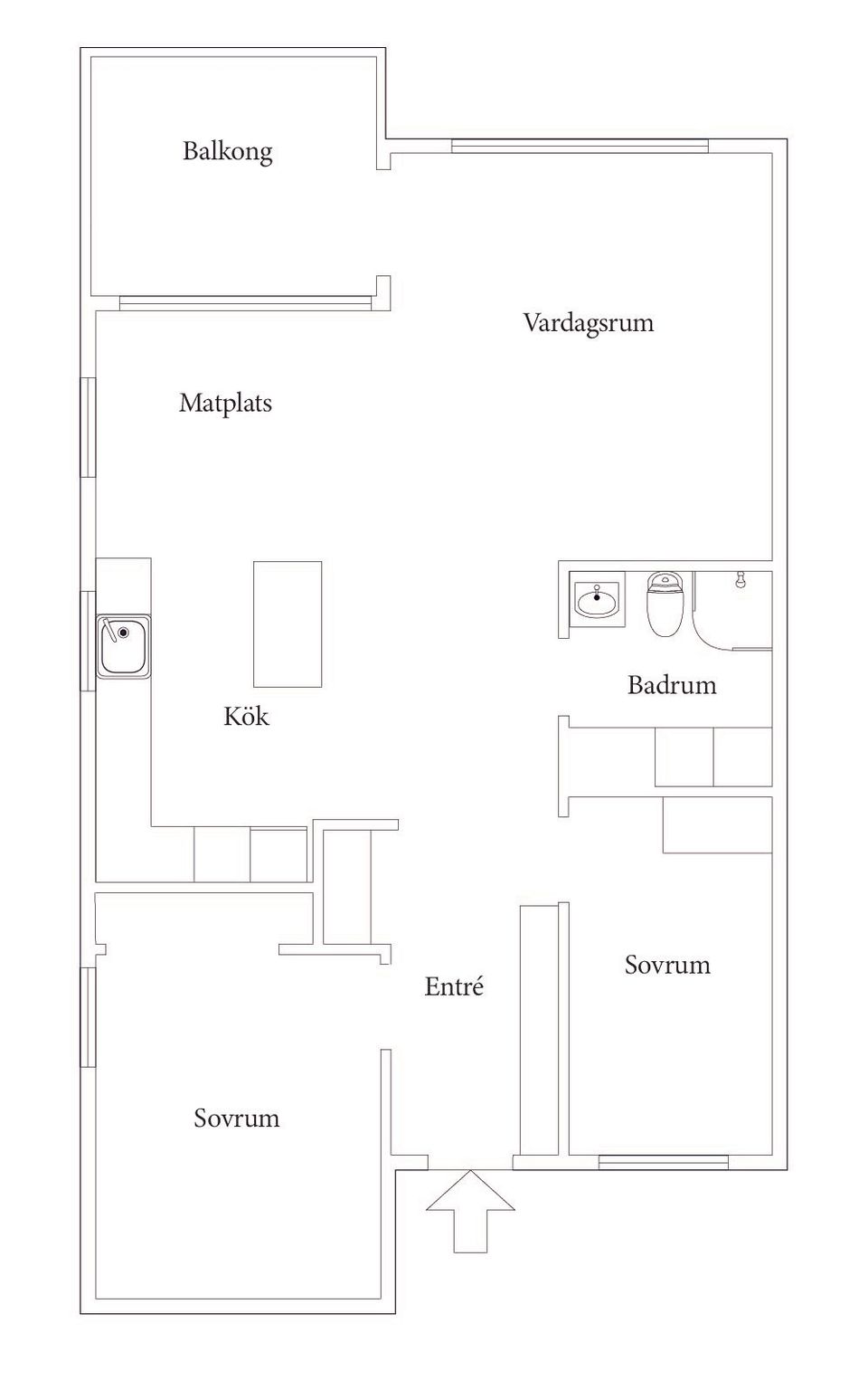 Bostadsrätt, Ållebergsgatan 5, Bergsbo, Borås