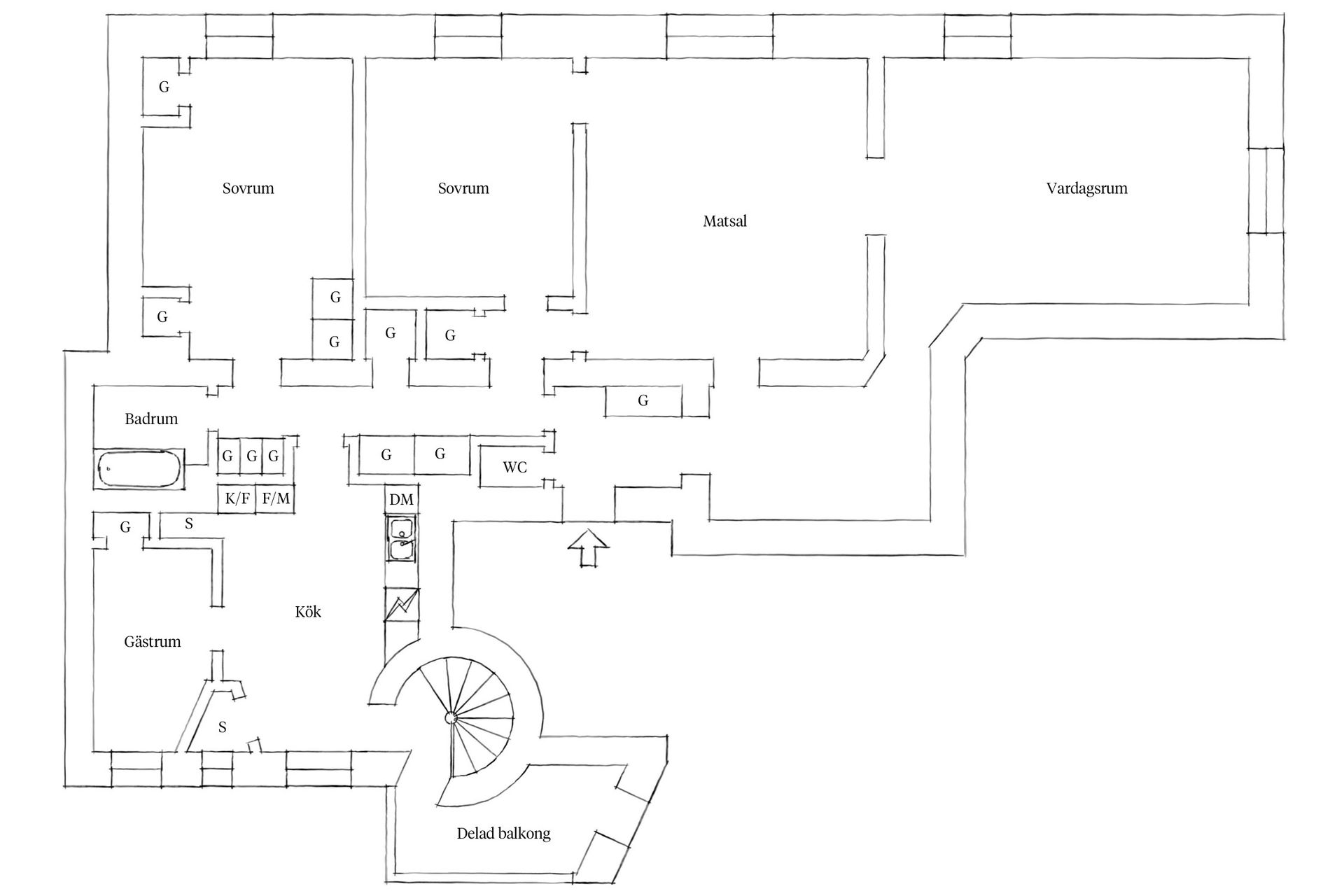 Bostadsrätt, Terrassgatan 1, Nedre Johanneberg, Göteborg