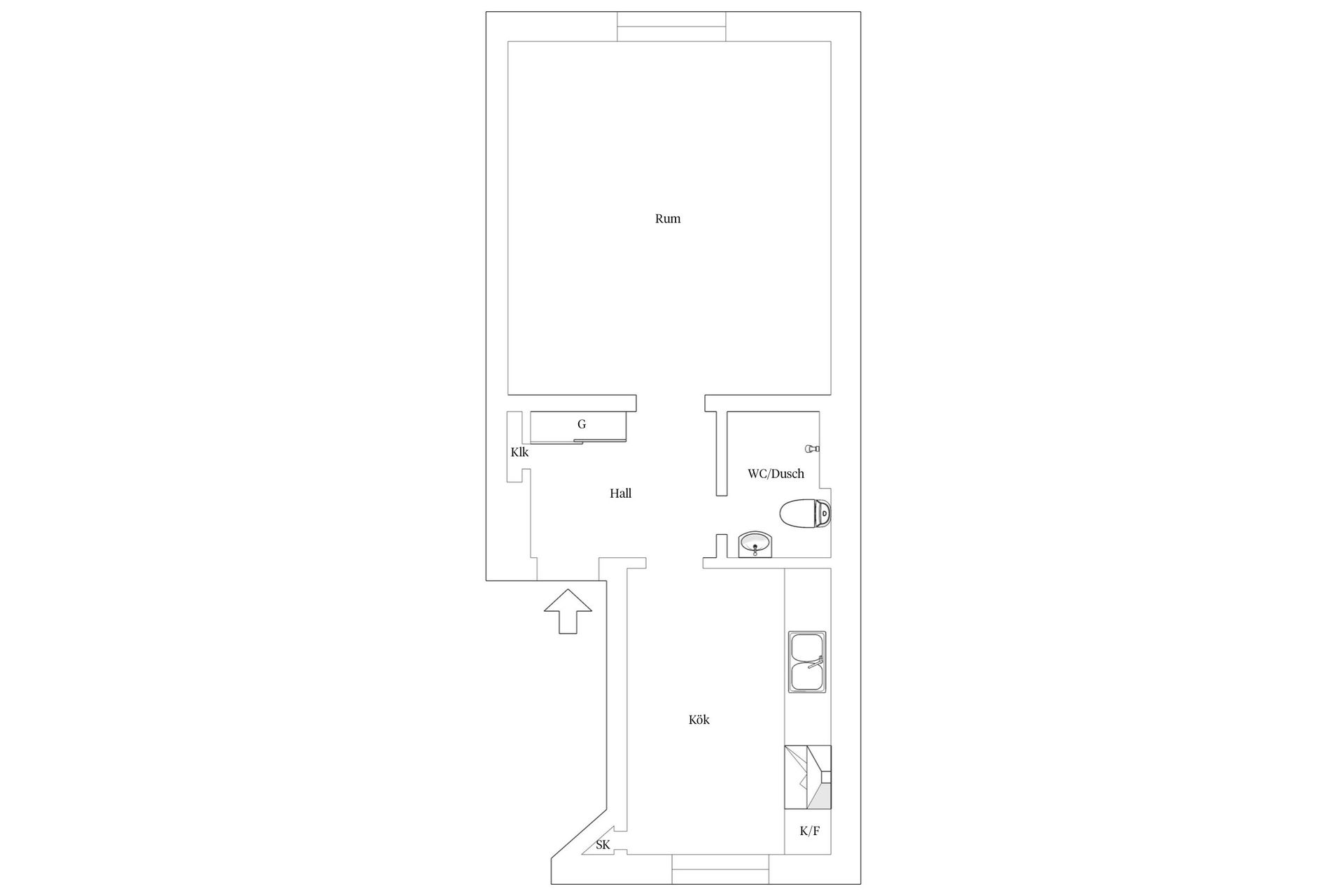 Bostadsrätt, Trädesgatan 5A, Centrala Hisingen, Göteborg