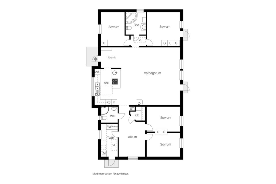 Villa, Vallmogatan 9, Skogstorp, Kumla