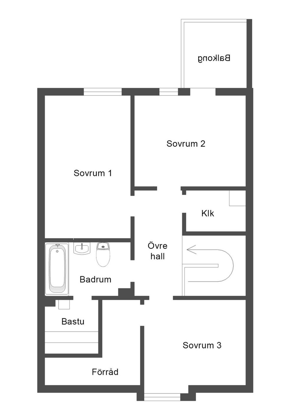 Radhus, Axel Swartlings gata 141, Klockaretorpet, Norrköping