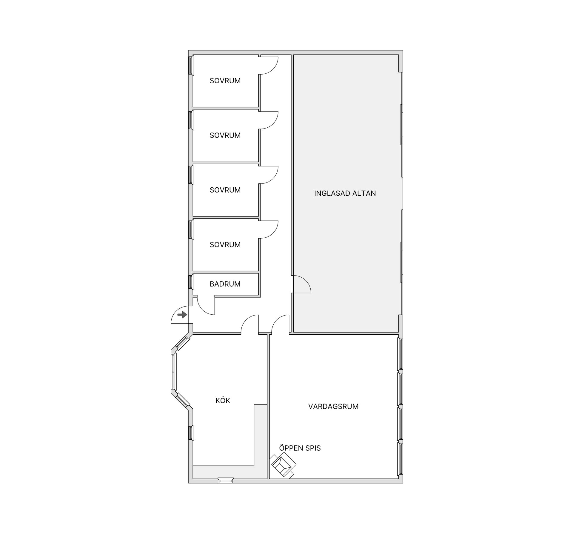 Fritidshus, Tylövägen 38, Frösakull, Halmstad