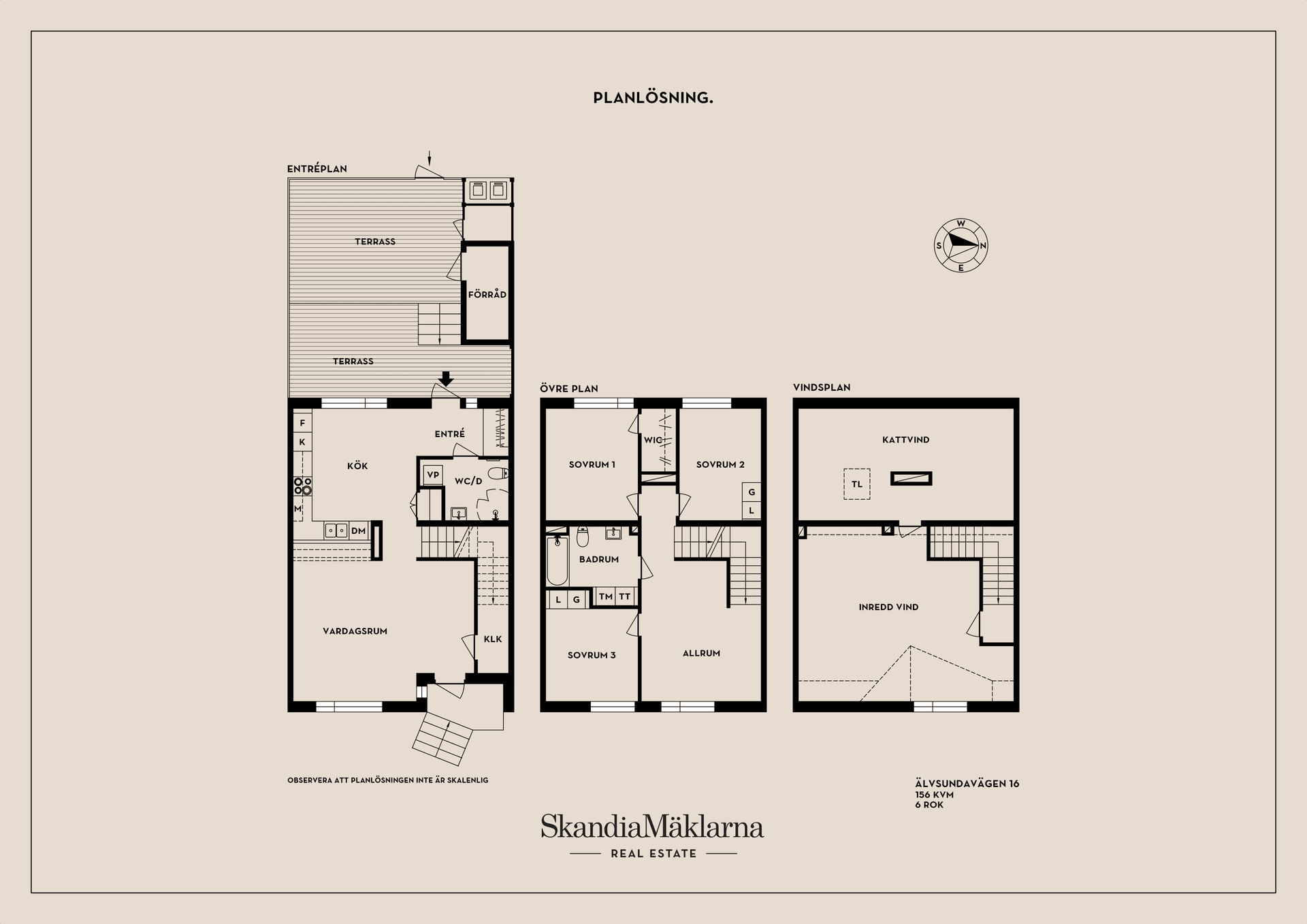 Radhus, Älvsundavägen 16, Eds Allé, Upplands Väsby