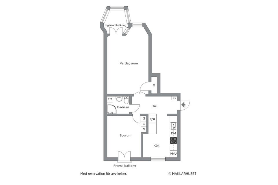 Bostadsrätt, Karl XI:s Väg 23, Centrum, Halmstad
