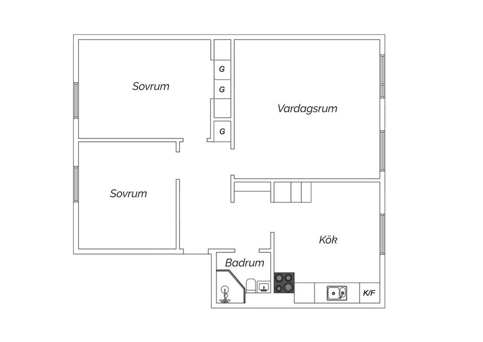 Bostadsrätt, Amiralsgatan 83 E, Östra Sorgenfri, Malmö