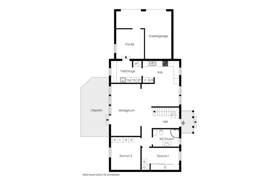 Villa, Hedebergs parkväg 1, Bollebygd