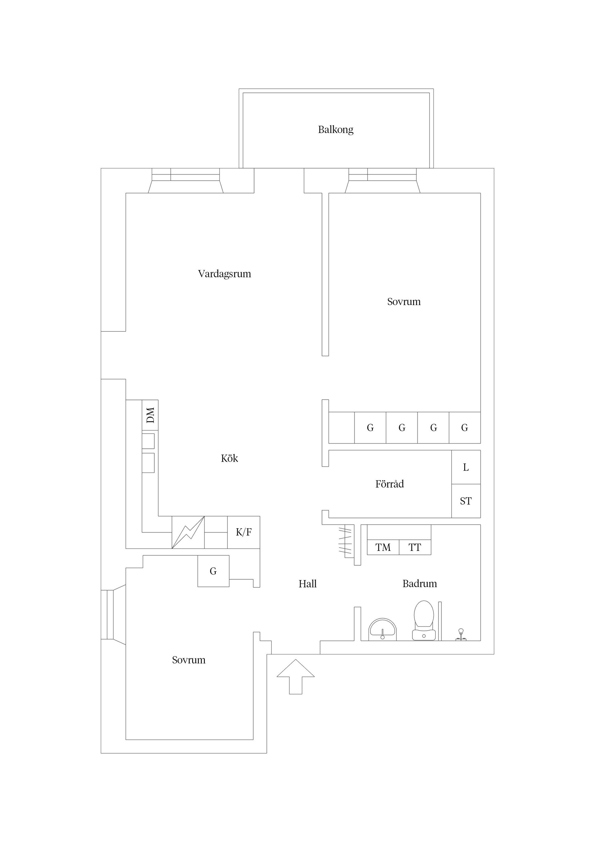 Bostadsrätt, Råbyvägen 41, Kapellgärdet, Uppsala