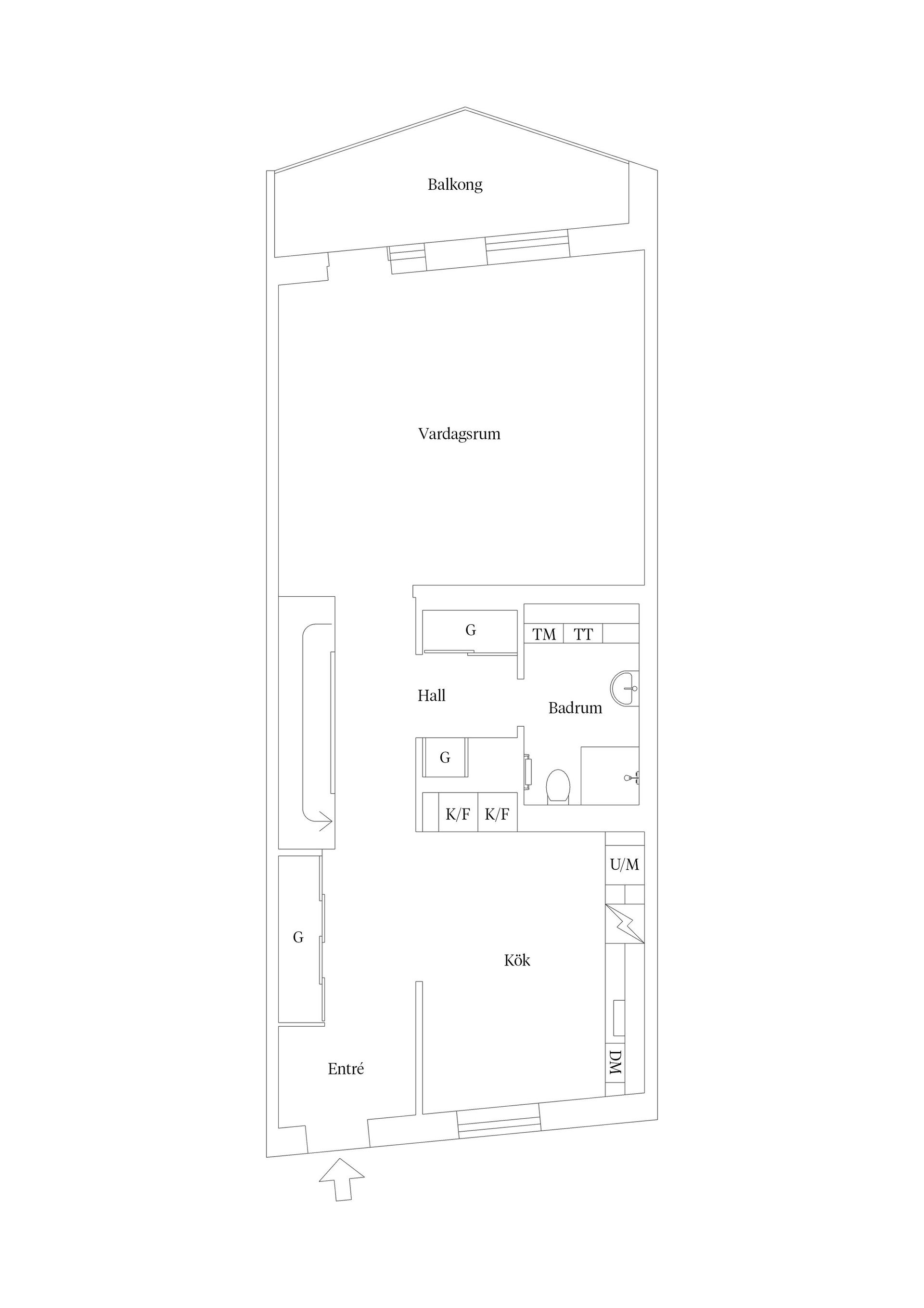 Bostadsrätt, Carlsgatan 33, City, Malmö