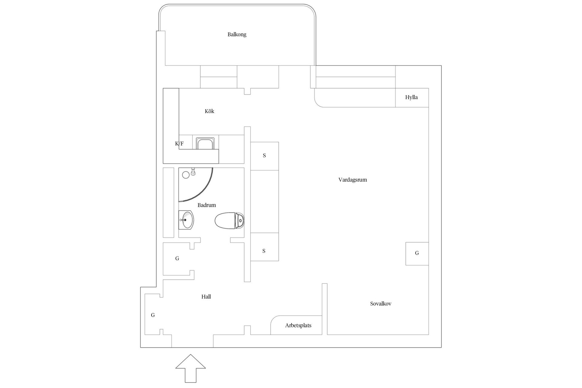 Bostadsrätt, Brantingsgatan 17, Gärdet, Stockholm