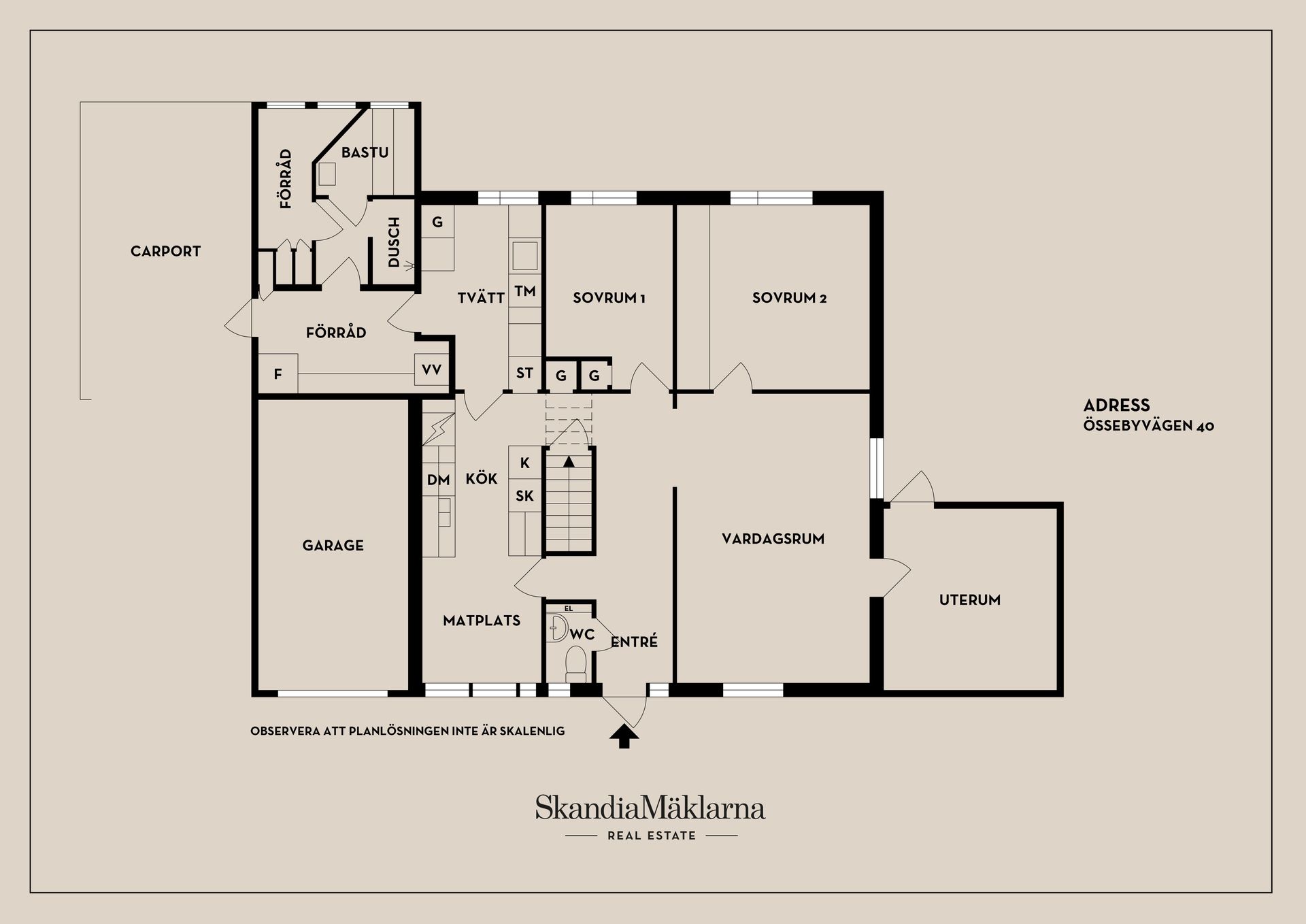 Villa, Össebyvägen 40, Åkerstorp, Österåker