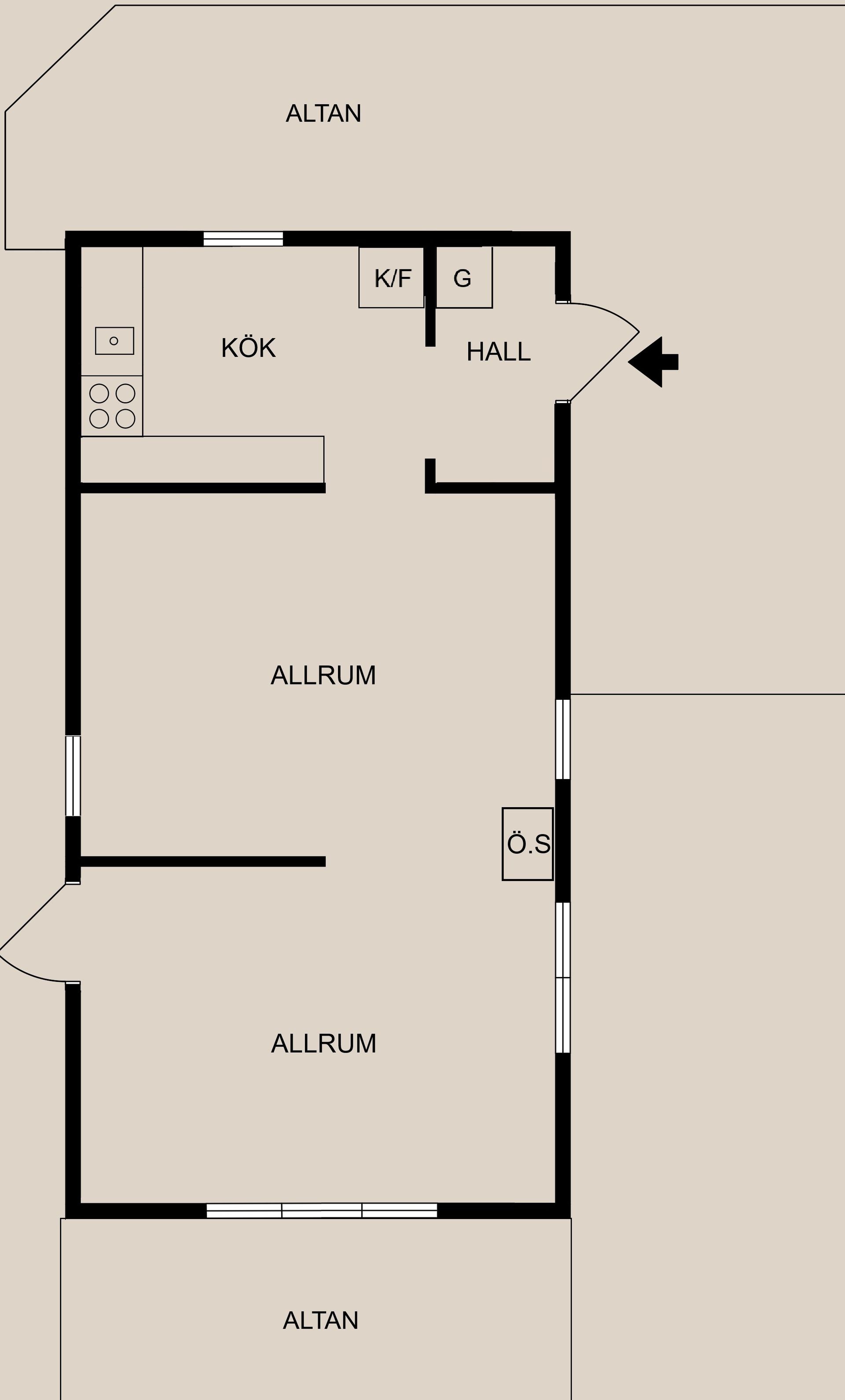 Fritidshus, Svartmesvägen 20, Kårtorp, Norrköping