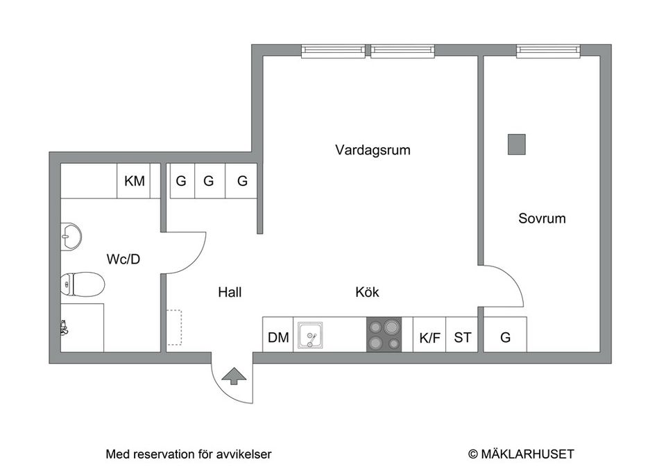 Bostadsrätt, Starrbäcksgatan 11 A, Sundbyberg