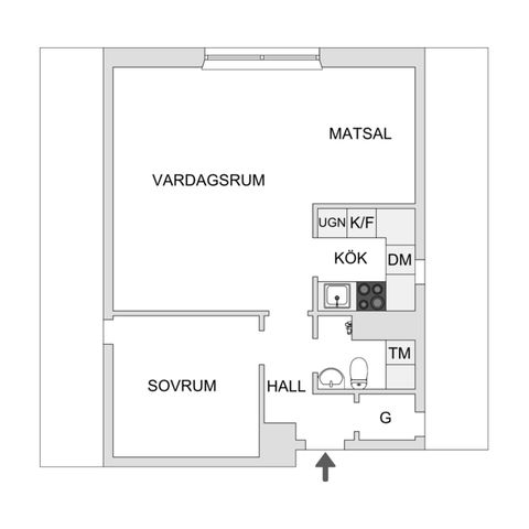 Bostadsrätt, Hagstensgatan 12E, Huskvarna Norrängen, Jönköping