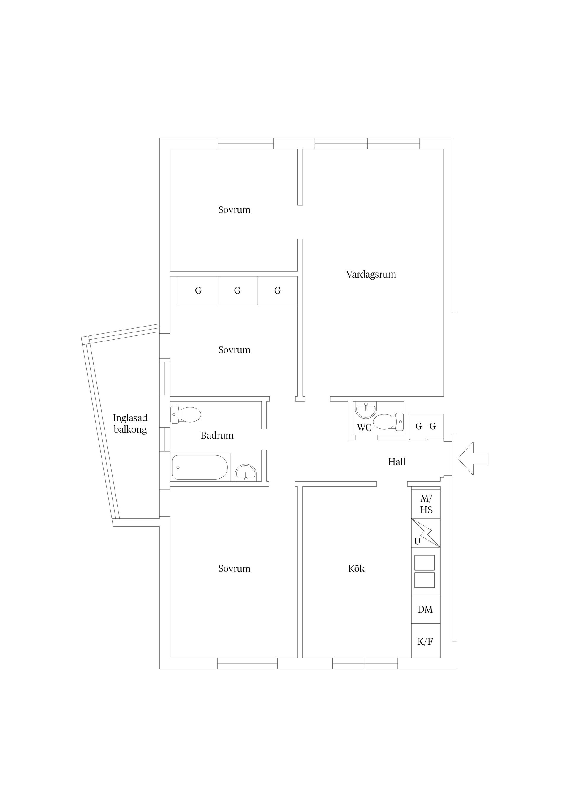 Bostadsrätt, Kulladalsgatan 10C, Kulladal, Malmö