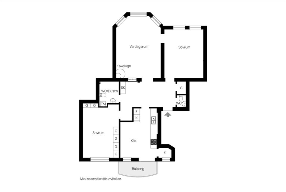 Bostadsrätt, Kronobergsgatan 9, Kungsholmen, Stockholm
