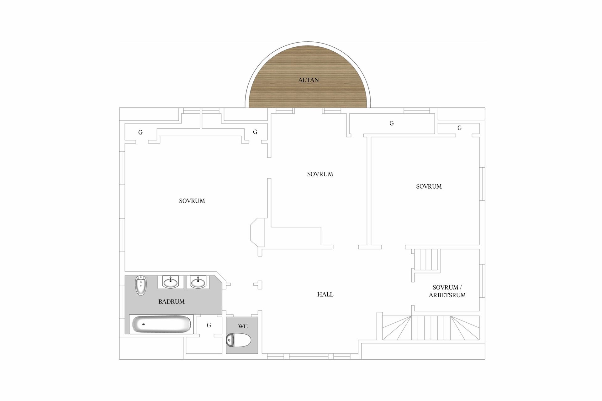 Villa, Viktoriagatan 10, Alingsås - Sörhaga, Alingsås