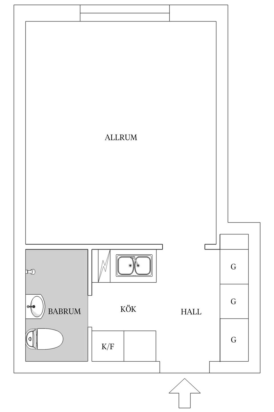 Bostadsrätt, Fyrislundsgatan 38, Årsta, Uppsala
