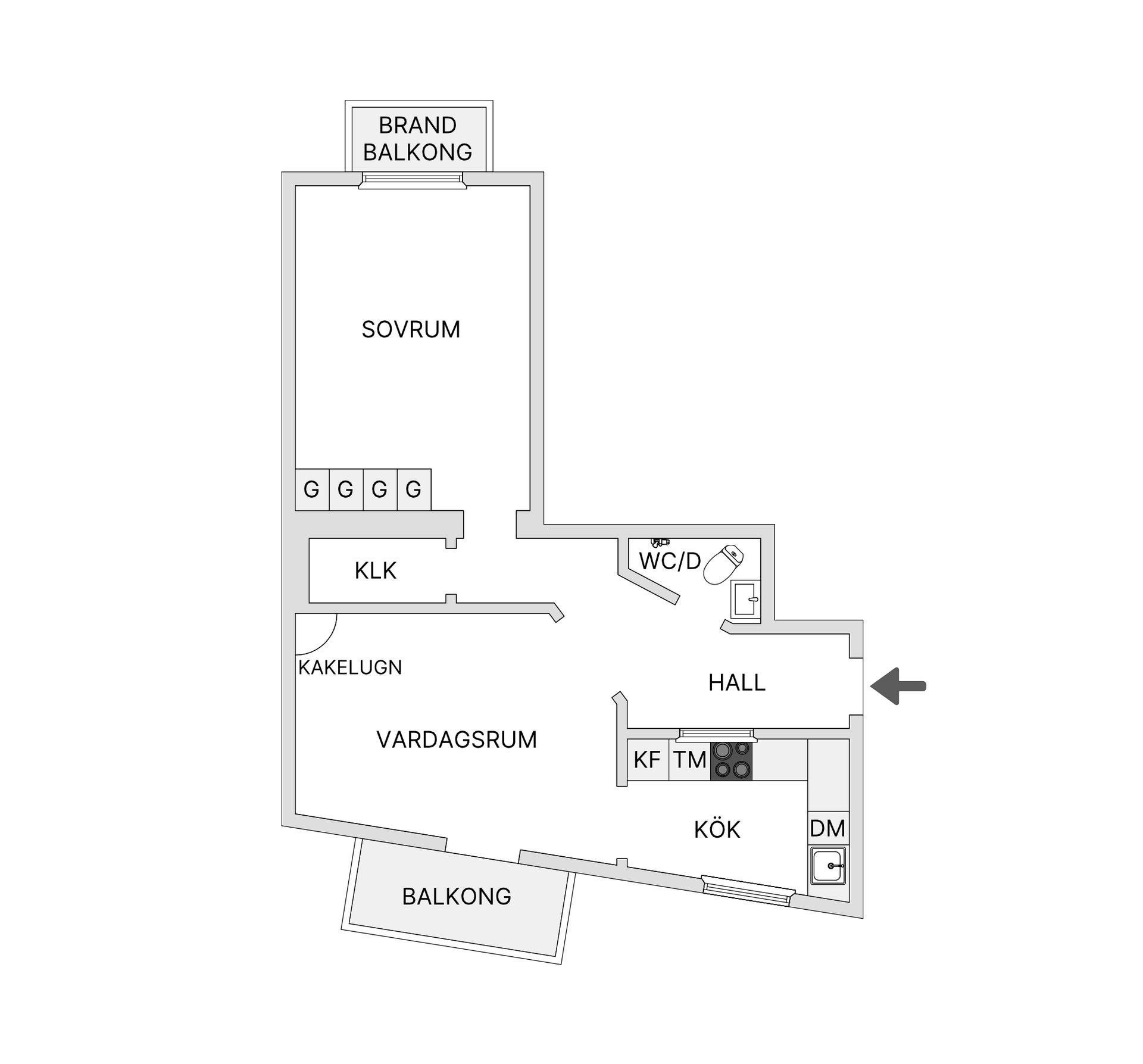 Bostadsrätt, Adress dold tillsvidare, Vasastan Birkastan, Stockholm