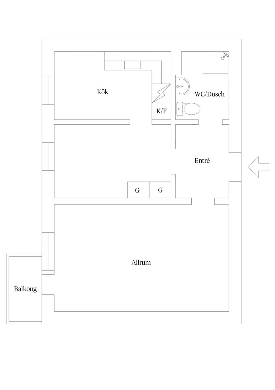 Bostadsrätt, Lagmansgatan 6A, Lindö, Kalmar