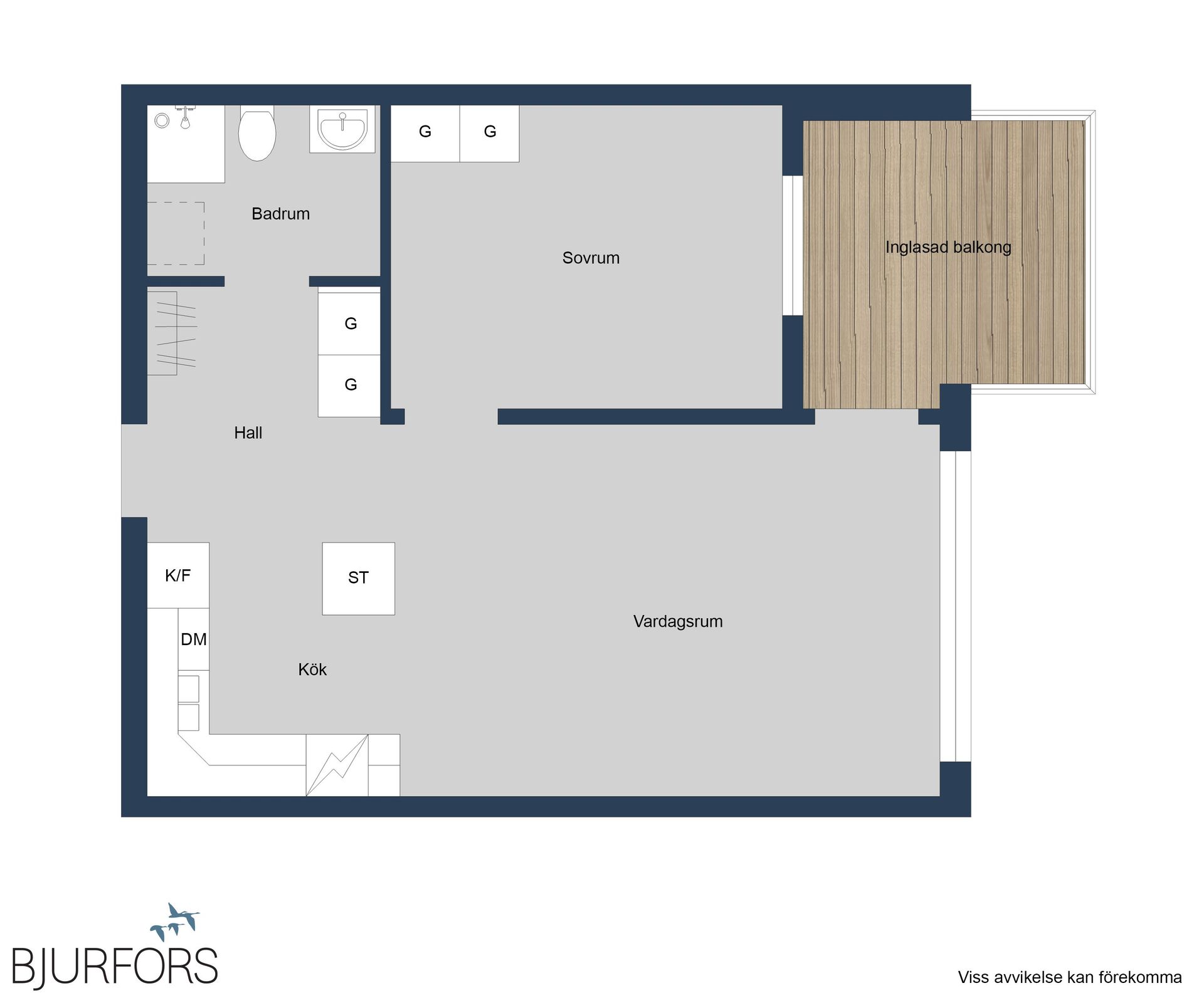Bostadsrätt, Slädgatan 5B, Skellefteå