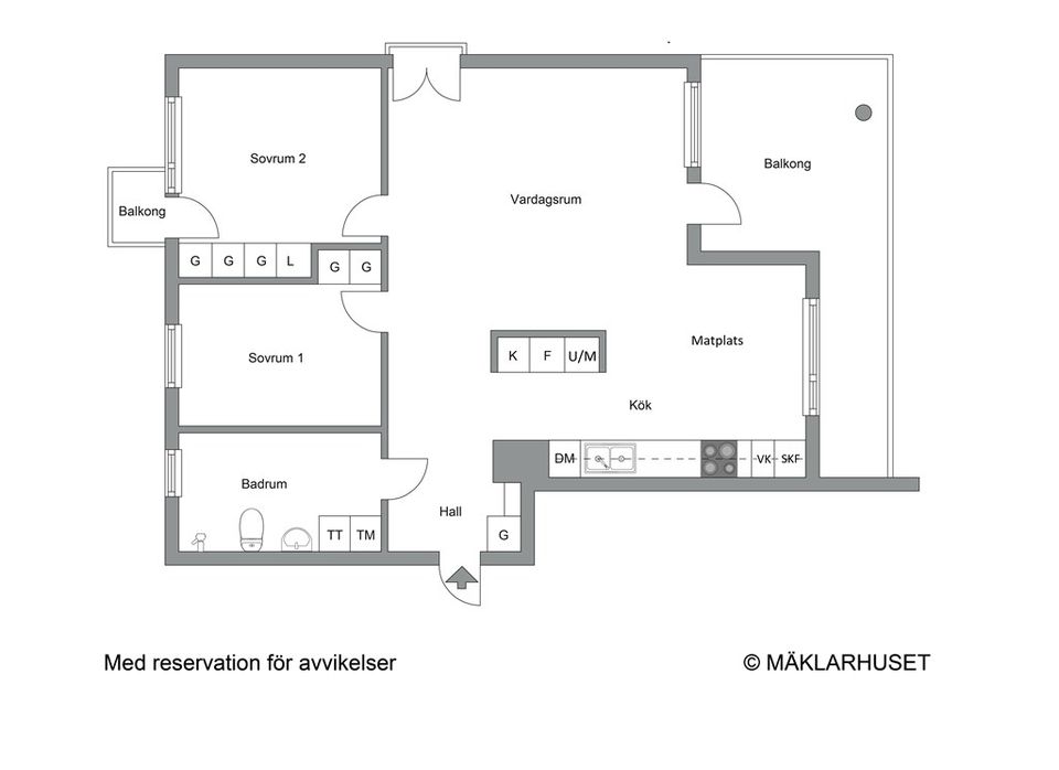 Bostadsrätt, Lundagatan 1b, Västra skogen, Solna