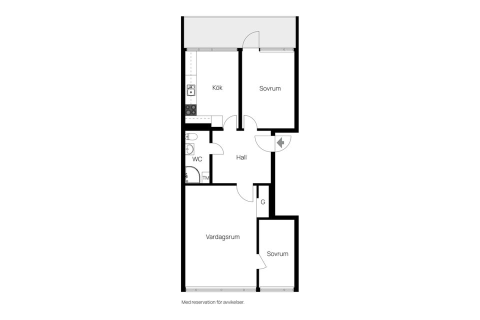 Bostadsrätt, Norra Skjutbanegatan 25E, Haga, Västerås