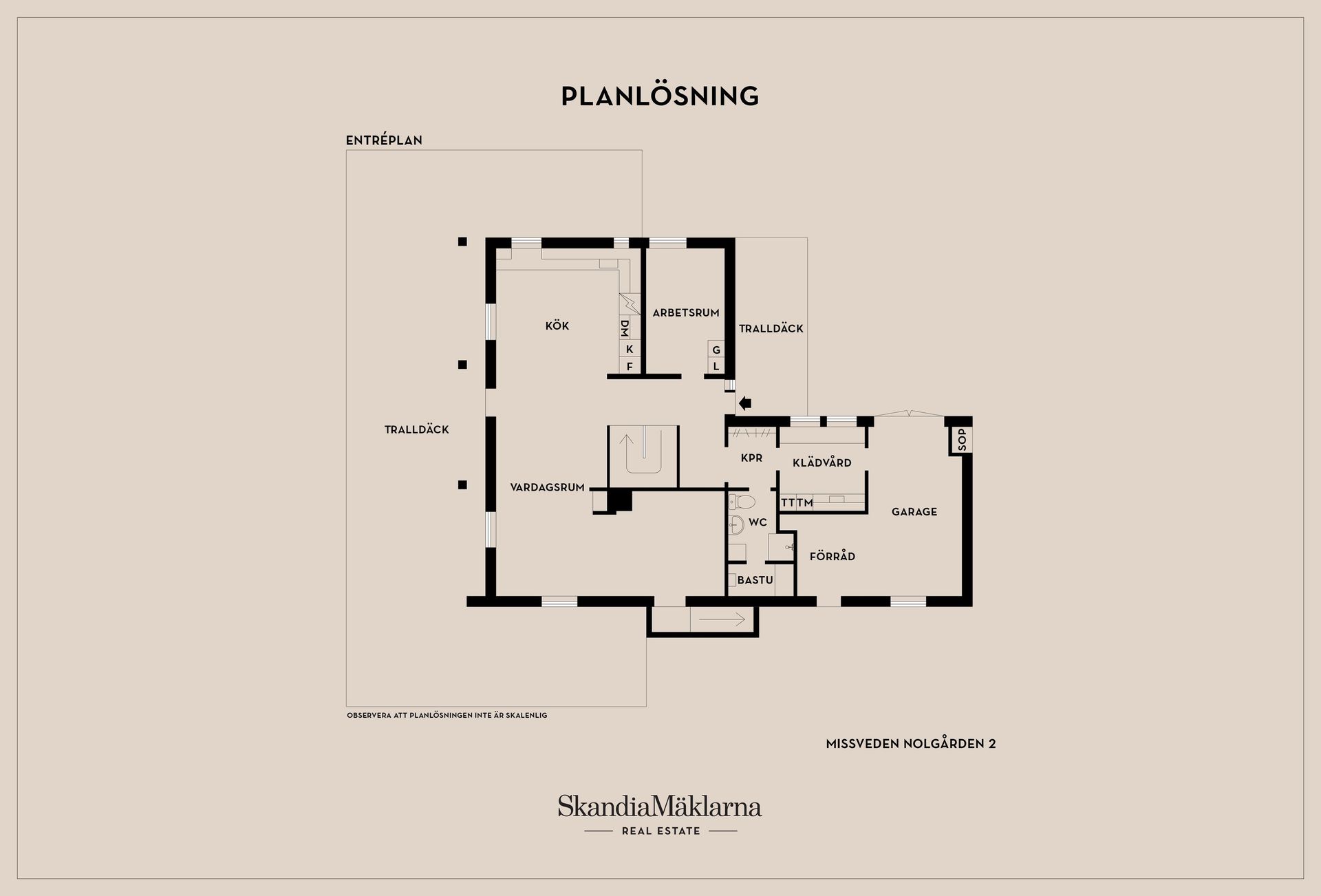 Villa, Missveden Nolgården 2, Missveden, Hjo