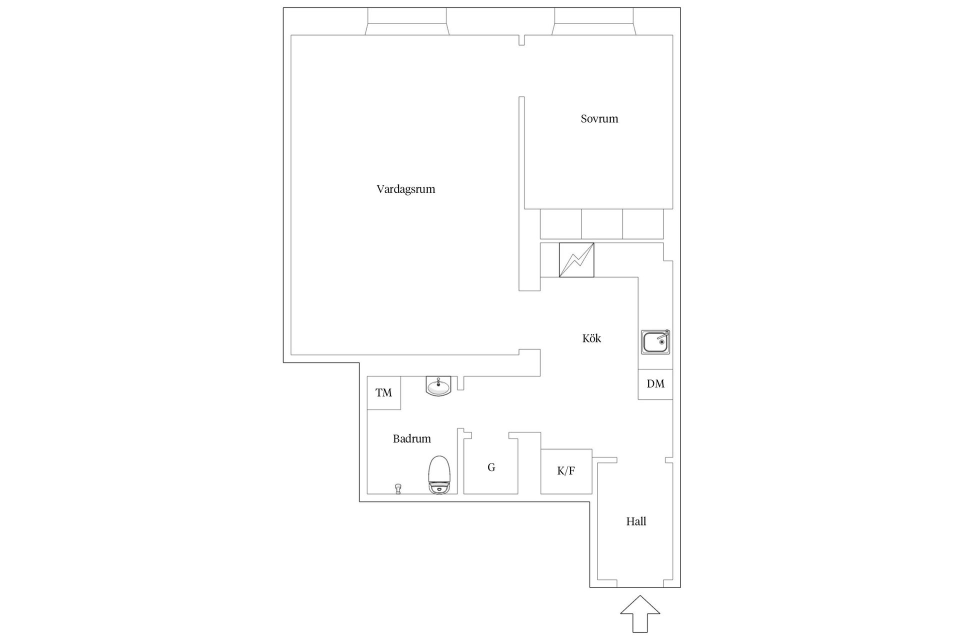 Bostadsrätt, Lindvallsplan 10, Södermalm Högalid, Stockholm