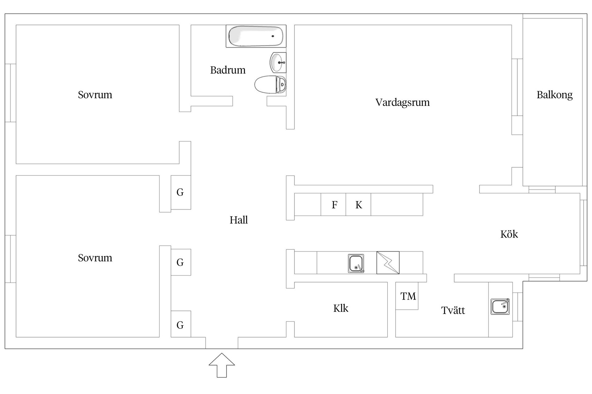 Bostadsrätt, Plangatan 2A, Alingsås Centralt, Alingsås