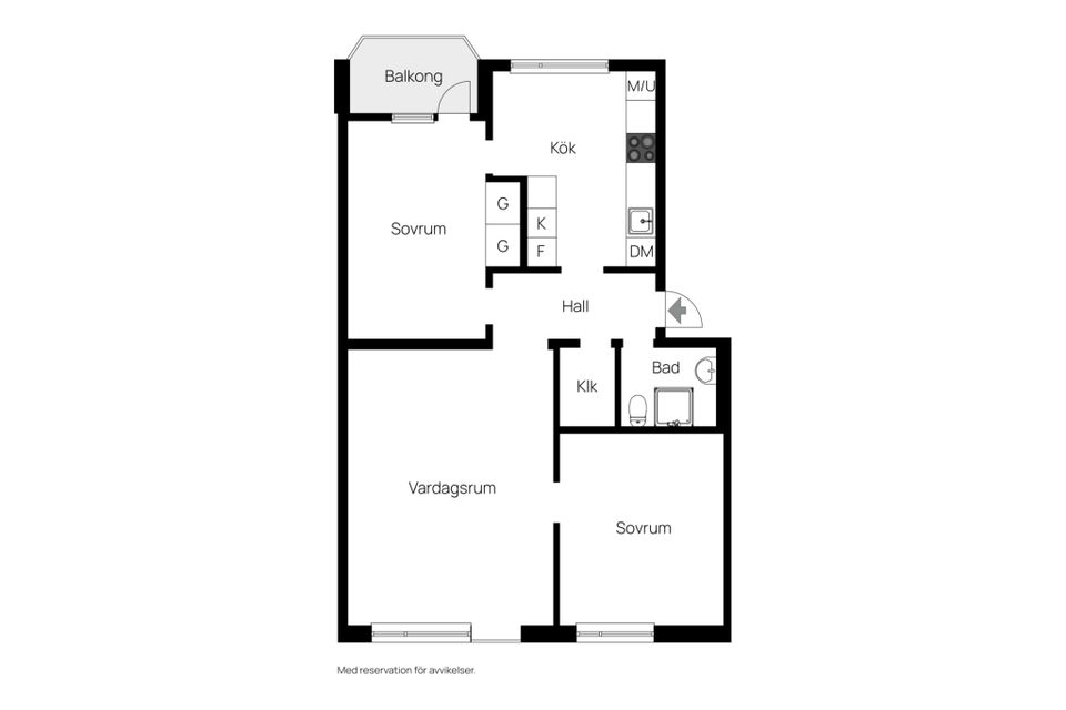 Bostadsrätt, Hedvägen 110, Centralt - Sandmöllan, Trelleborg