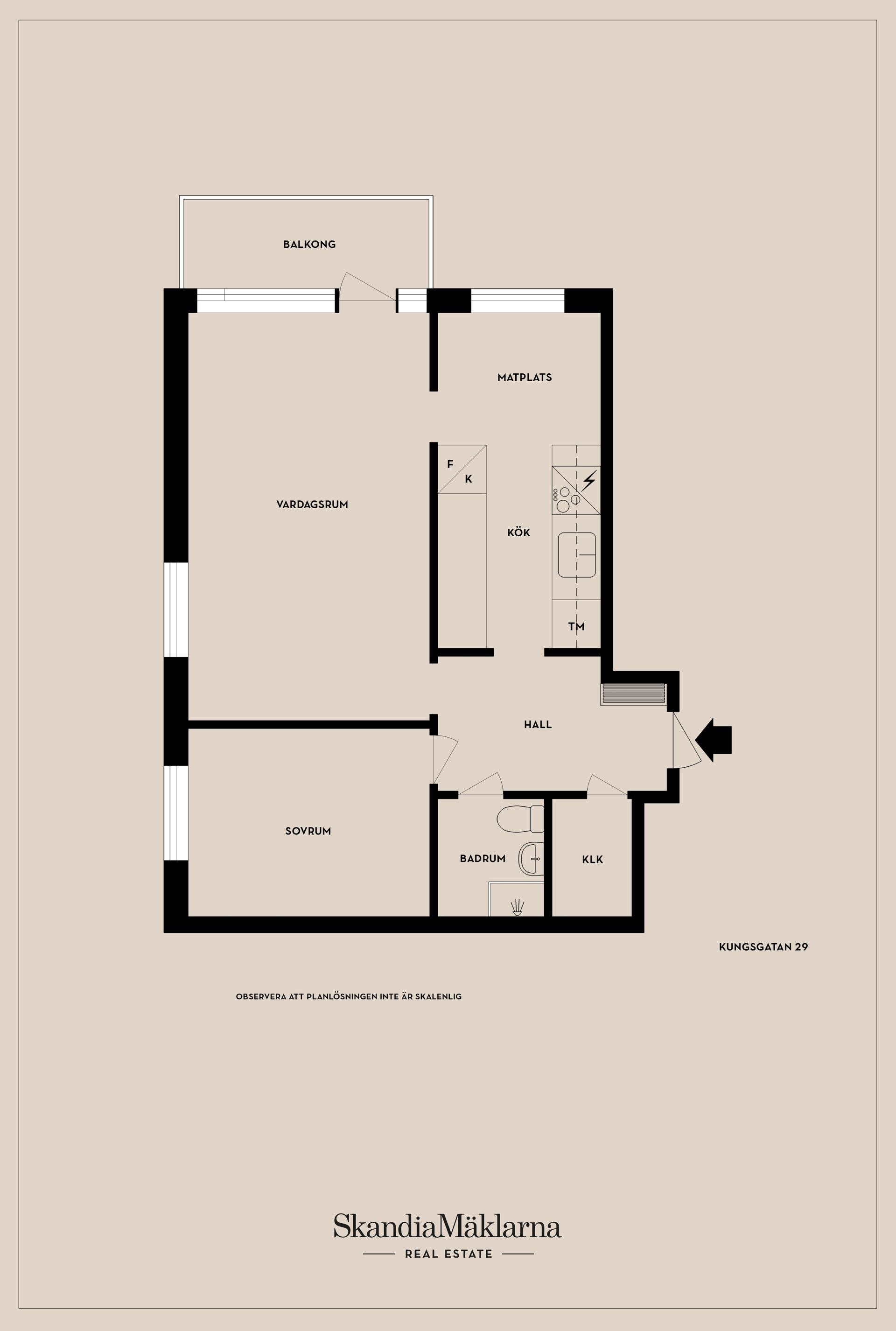 Bostadsrätt, Kungsgatan 29, Jönköping Söder, Jönköping