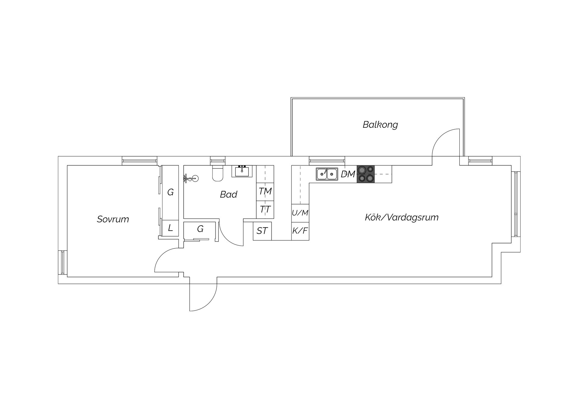Bostadsrätt, Knopgränd 4, Västra Hamnen, Malmö