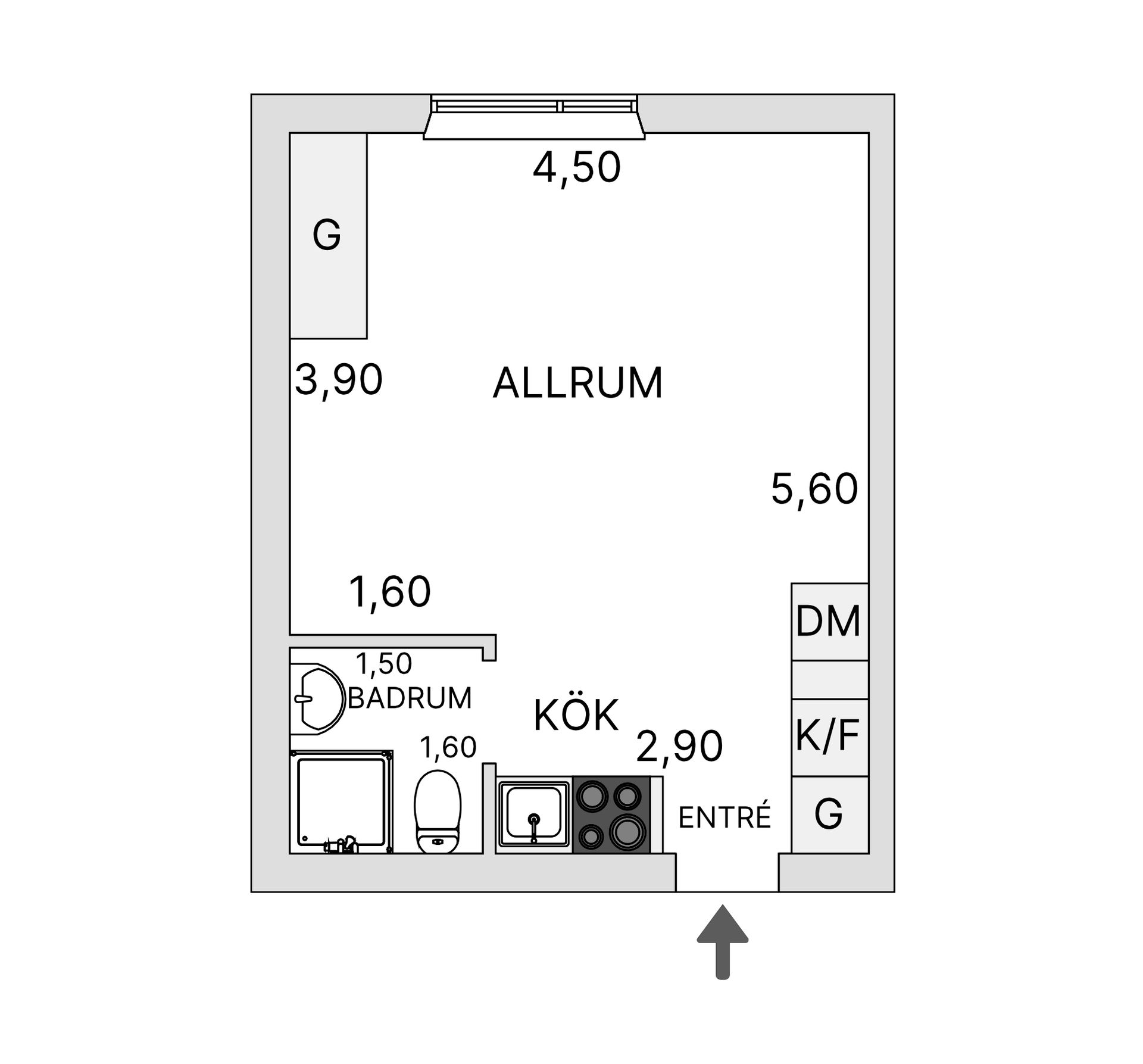 Bostadsrätt, Illerbacken 3, Näset, Lidingö